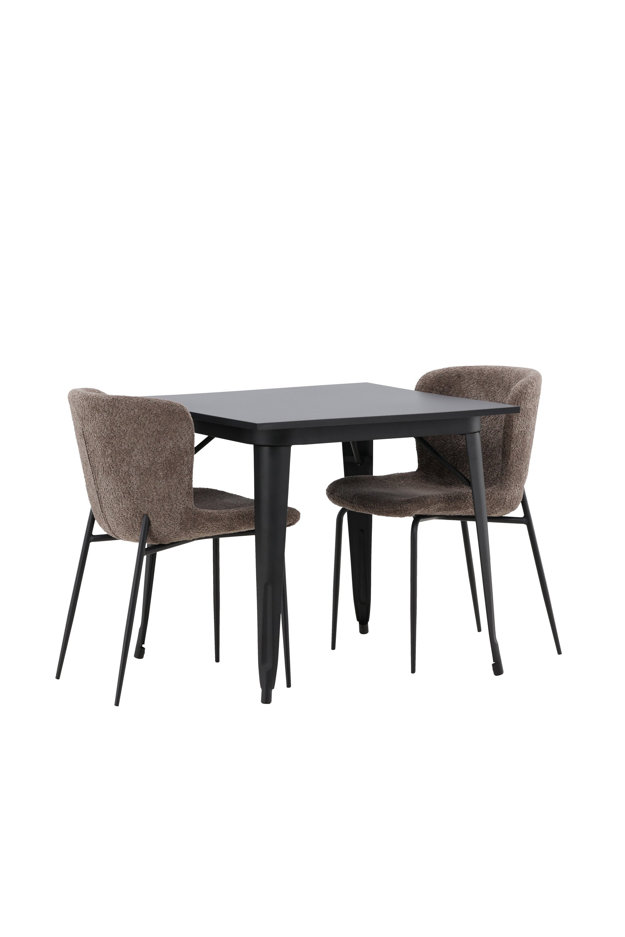 Tempe Esszimmerset + Modesto 80cm/2St. in Schwarz, Dunkelgrau präsentiert im Onlineshop von KAQTU Design AG. Esszimmerset ist von Venture Home