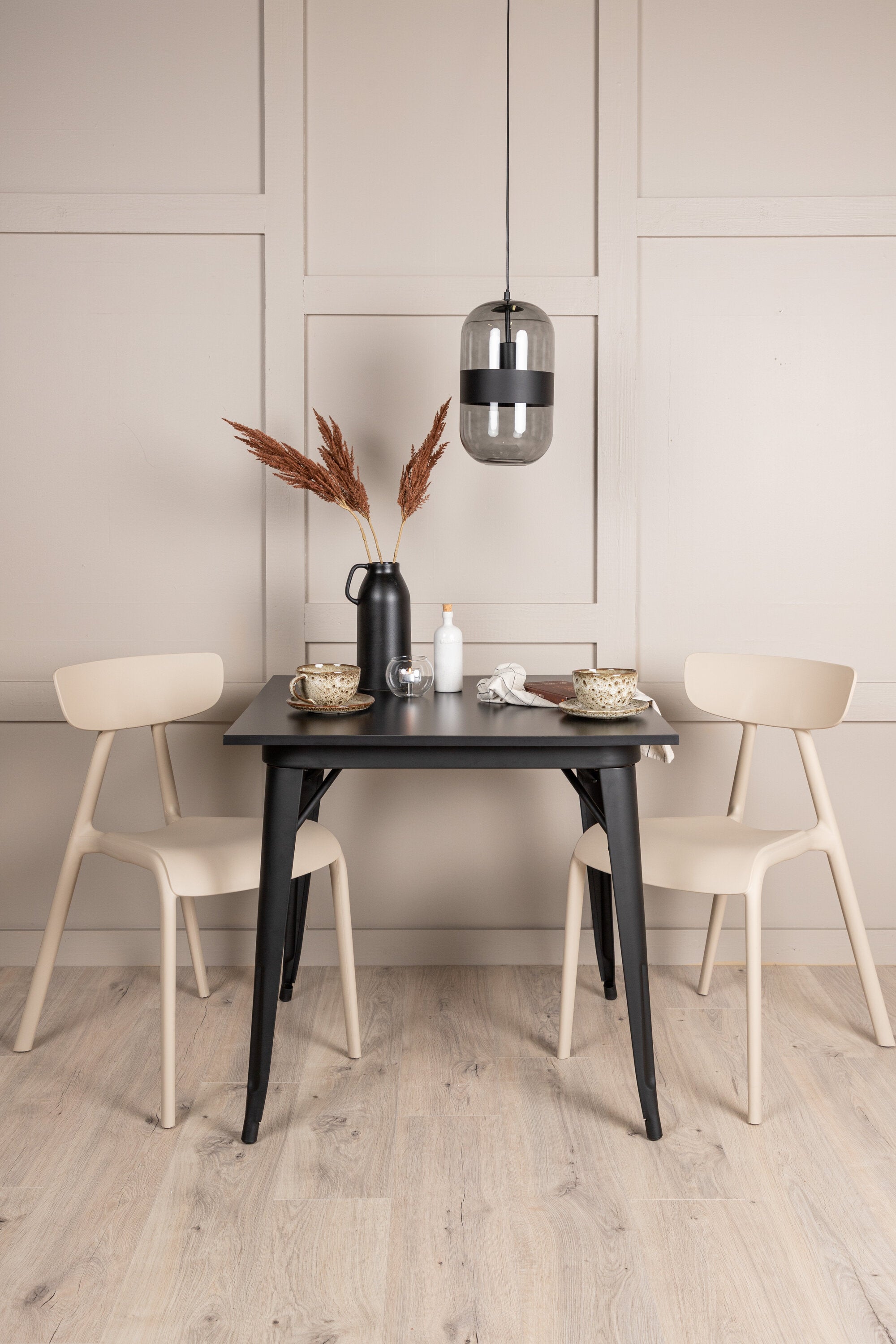 Tempe Esszimmerset + Ursholmen 80cm/2St. in Beige präsentiert im Onlineshop von KAQTU Design AG. Esszimmerset ist von Venture Home