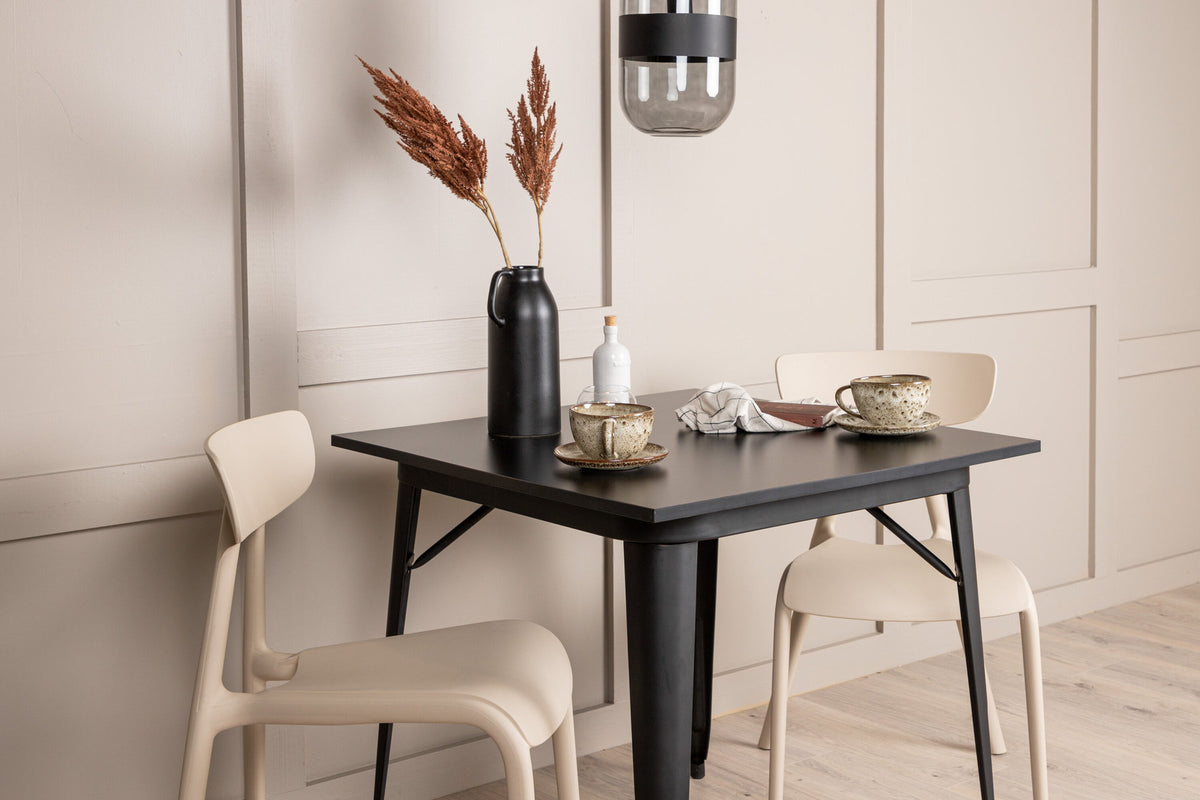 Tempe Esszimmerset + Ursholmen 80cm/2St. in Beige präsentiert im Onlineshop von KAQTU Design AG. Esszimmerset ist von Venture Home