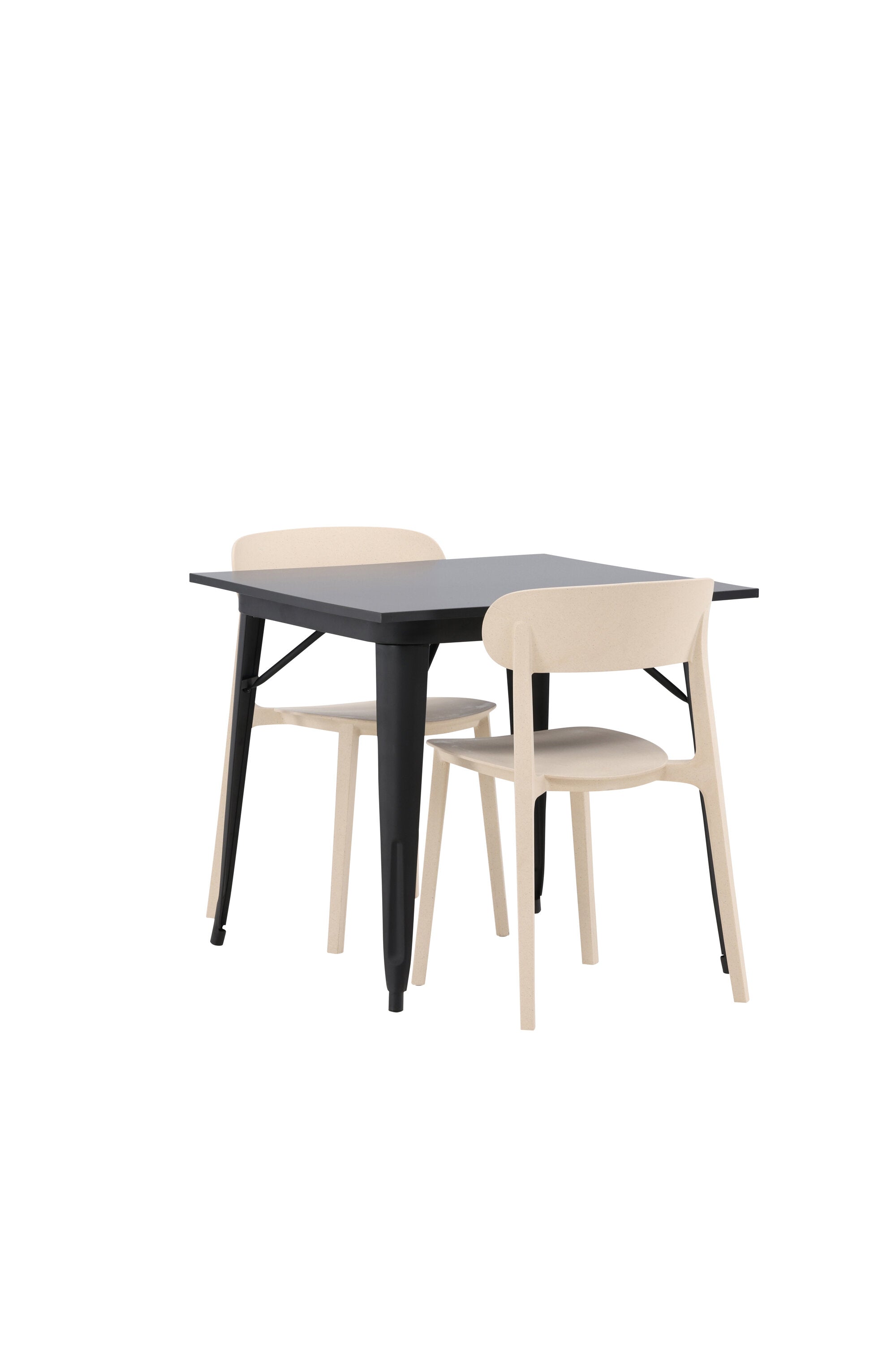 Tempe Esstisch + 2 x Åstol Esszimmerstuhl in  präsentiert im Onlineshop von KAQTU Design AG. Esszimmerset ist von Venture Home