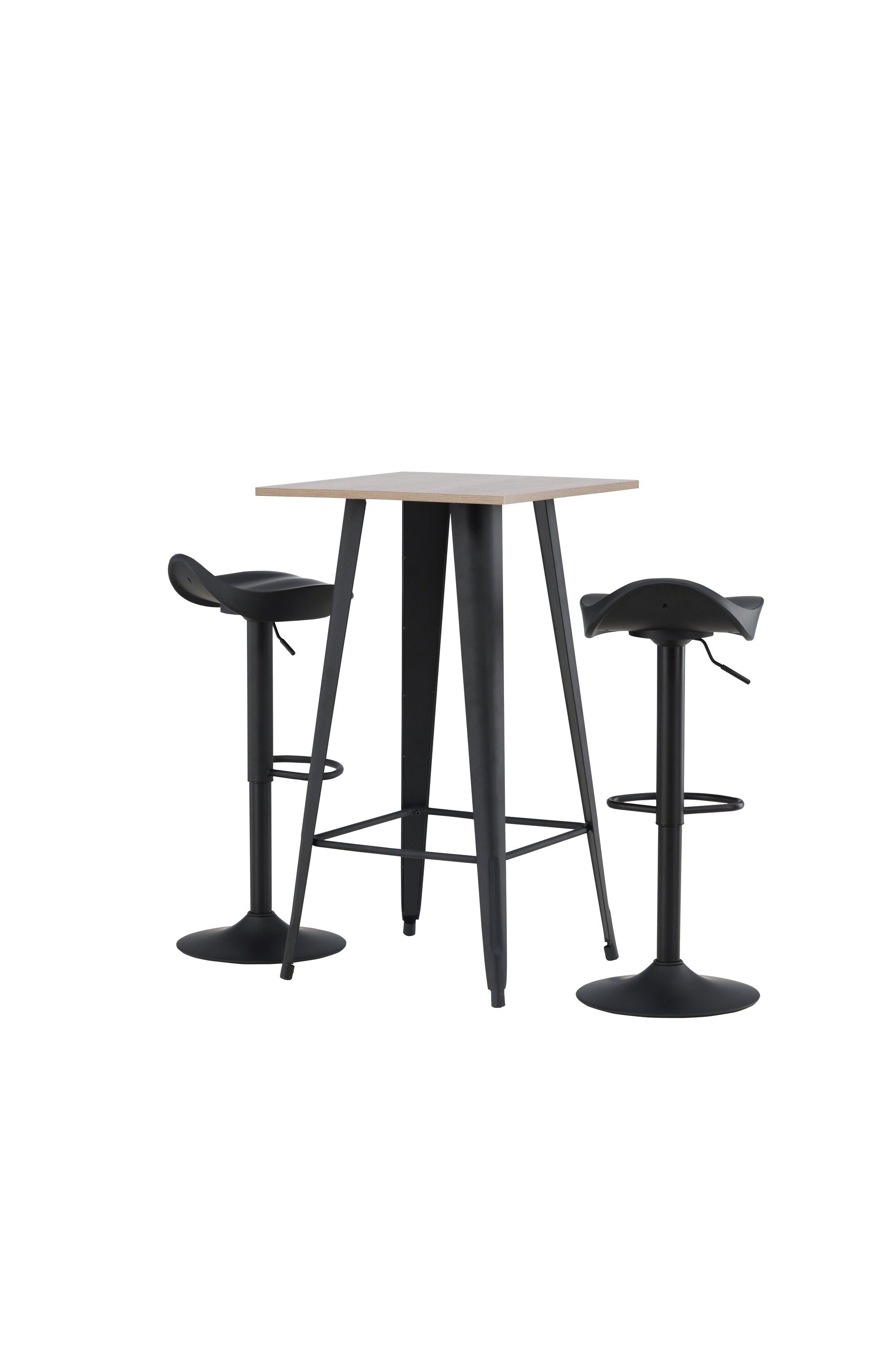 Tempe Barset + Adesto 60cm/2St. in Schwarz präsentiert im Onlineshop von KAQTU Design AG. Bartischset ist von Venture Home