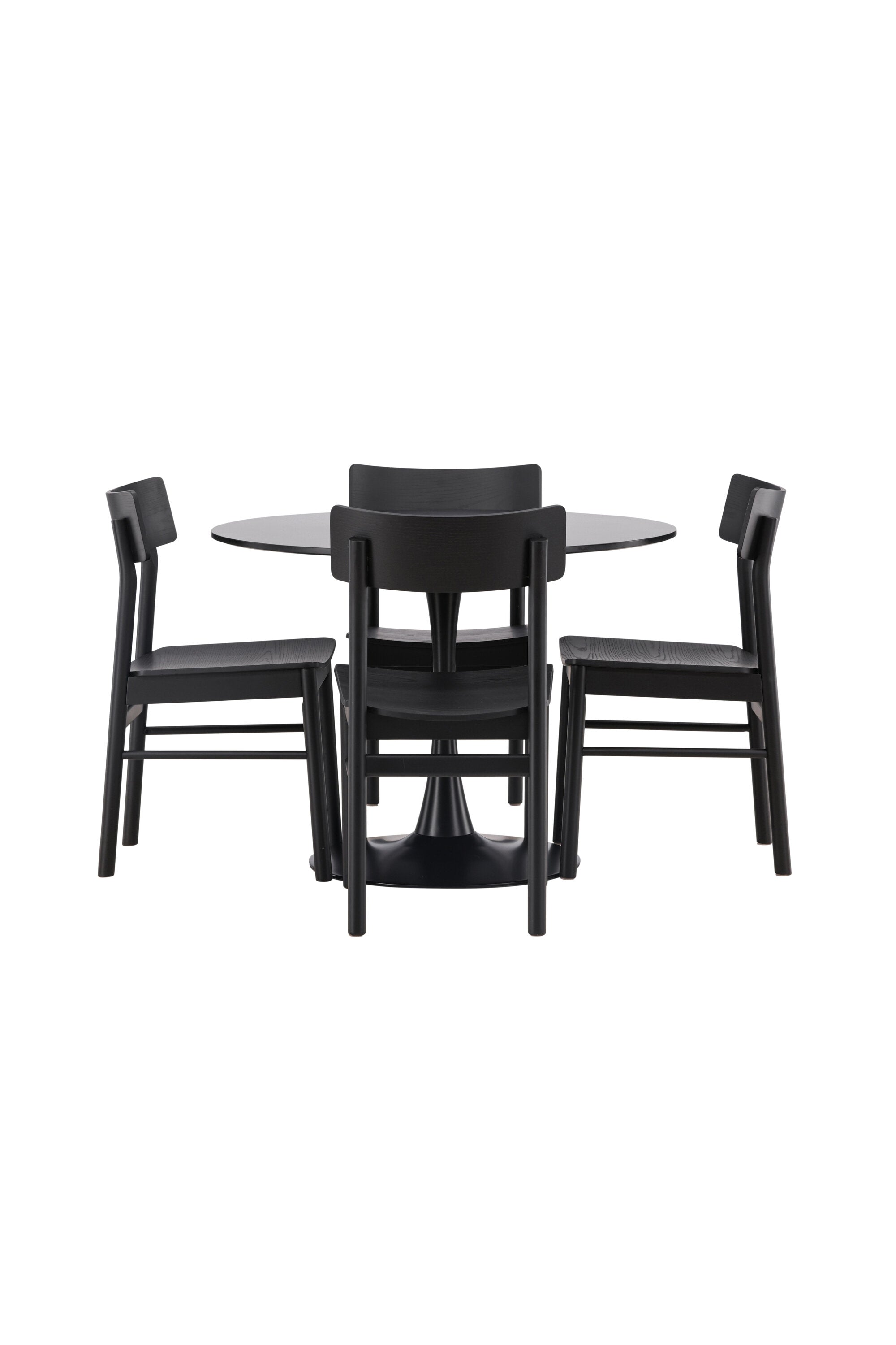 Modernes Glade Ess-Set: Tisch & 4 Montros Stühle von Venture Home.