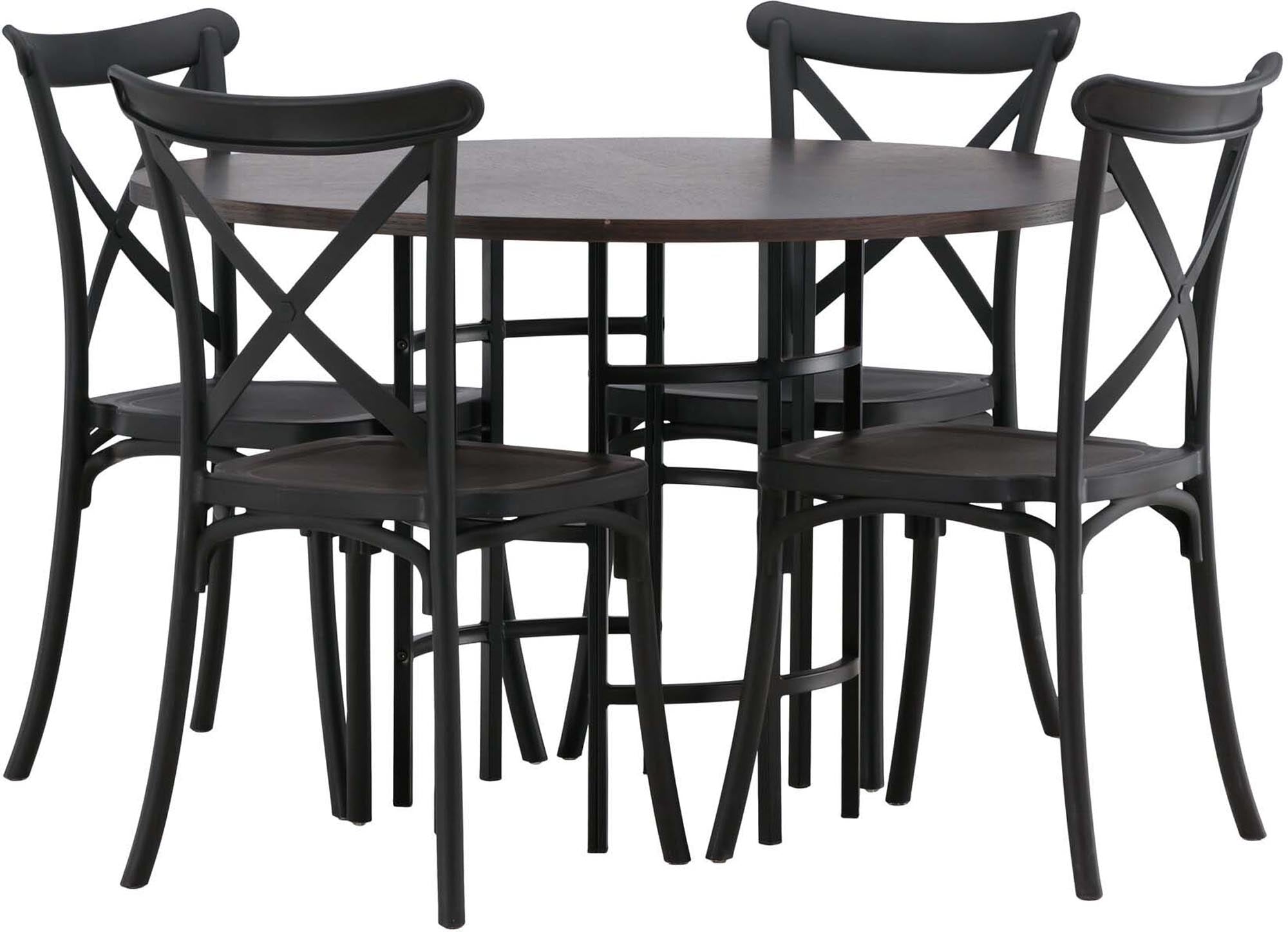 Modernes Esszimmerset mit elegantem Tisch und komfortablen Stühlen für unvergessliche Mahlzeiten und gesellige Runden.