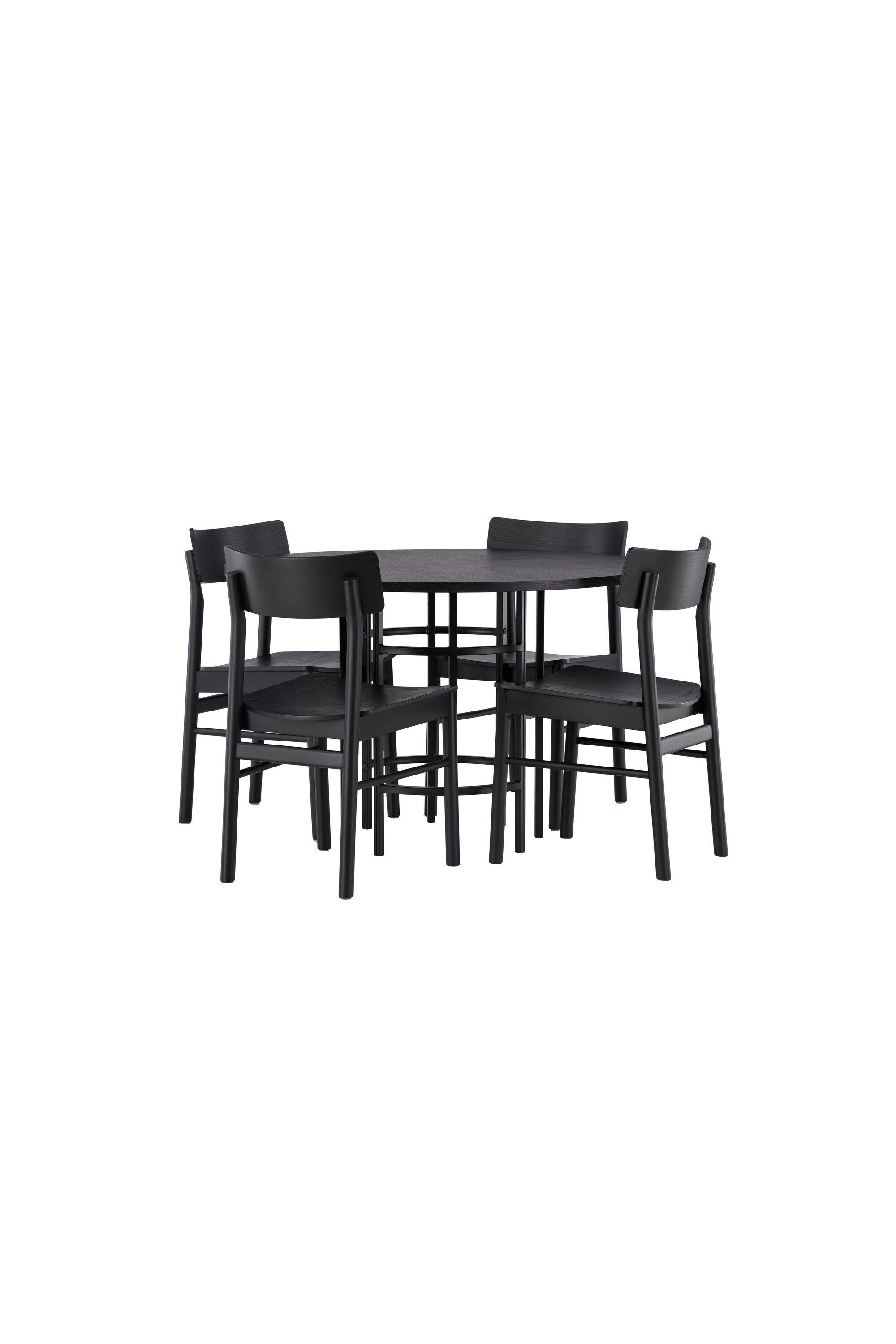 Stilvolles Copenhagen Set: Esstisch mit 4 Montros Stühlen von Venture.
