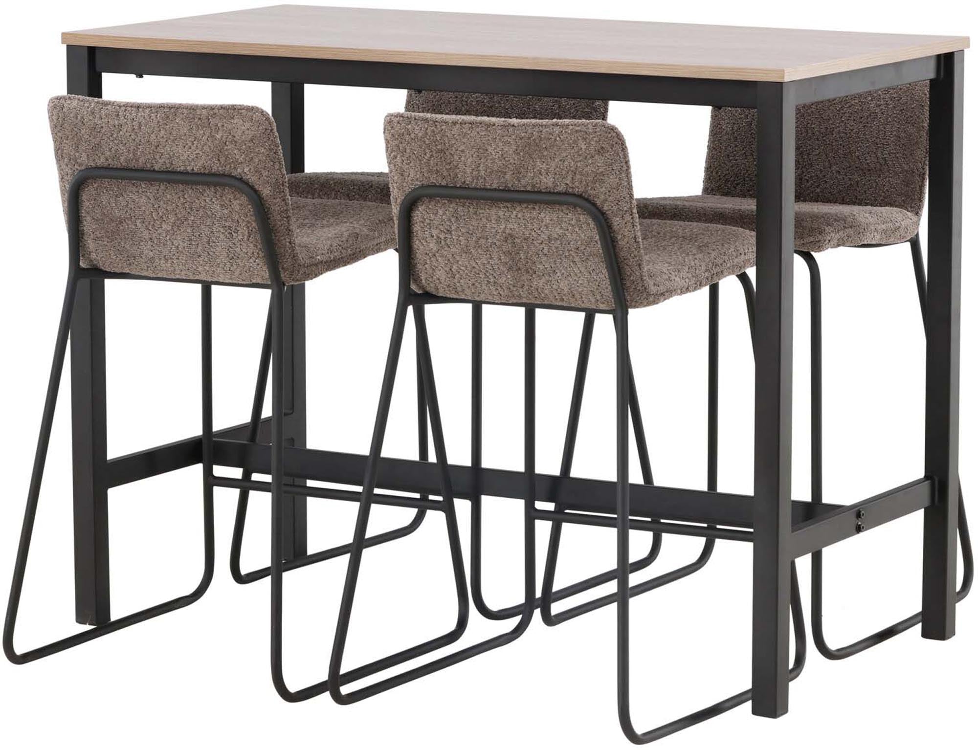 Entdecken Sie das elegante Camden Barset + Bisbee für 4 Personen. Modernes Design und langlebige Materialien sorgen für eine gemütliche Atmosphäre in Ihrer Küche oder Essbereich.