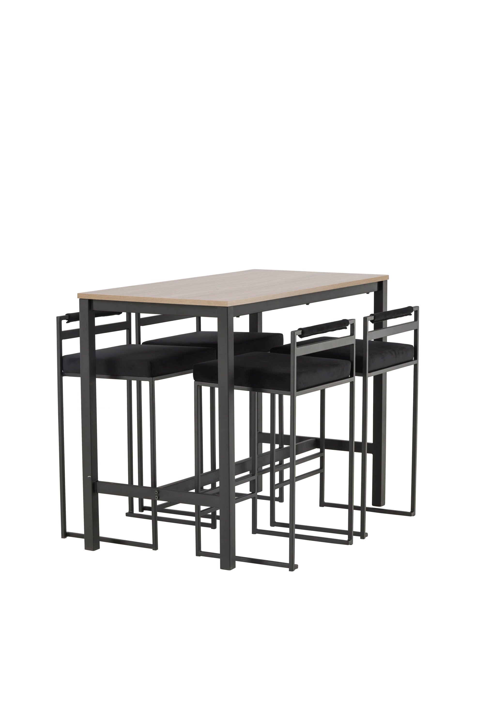 Camden Barset + Opelika 120cm/4St. in Schwarz präsentiert im Onlineshop von KAQTU Design AG. Bartischset ist von Venture Home
