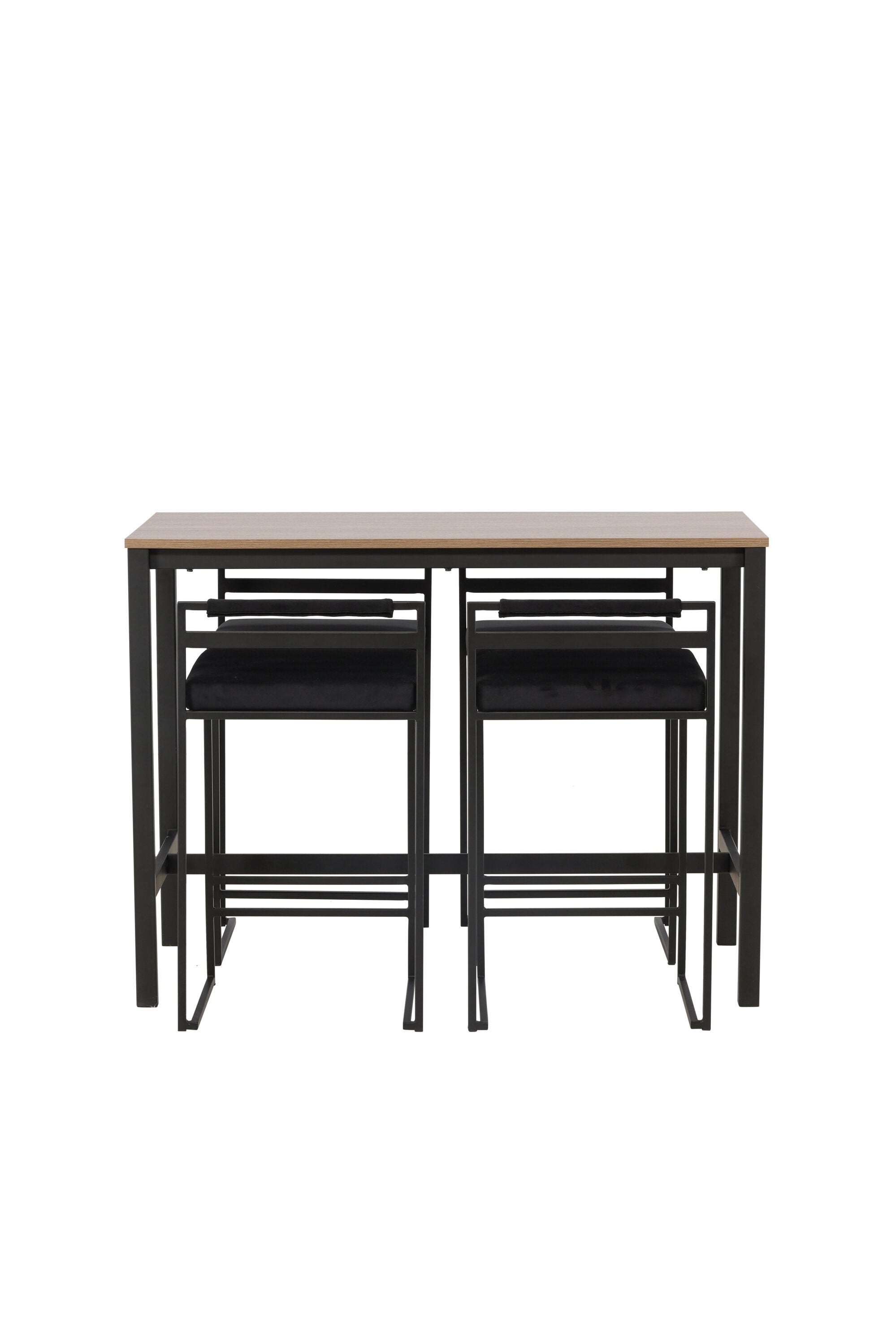 Camden Barset + Opelika 120cm/4St. in Schwarz präsentiert im Onlineshop von KAQTU Design AG. Bartischset ist von Venture Home