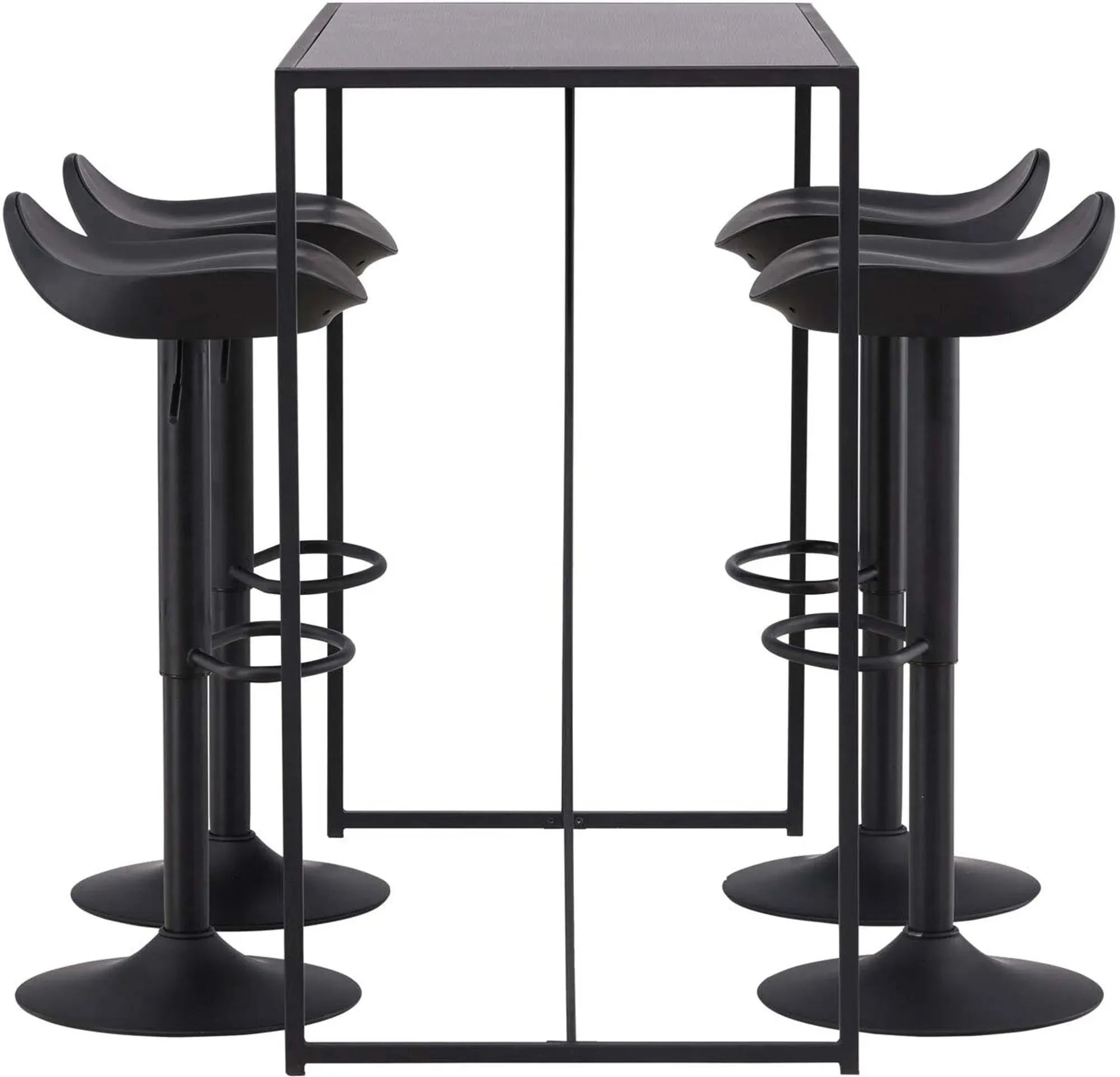 Elegantes Brea Barset mit Adesto Barhockern: Stilvolles Design, robuste Materialien, ideal für Küche und Wohnbereich.