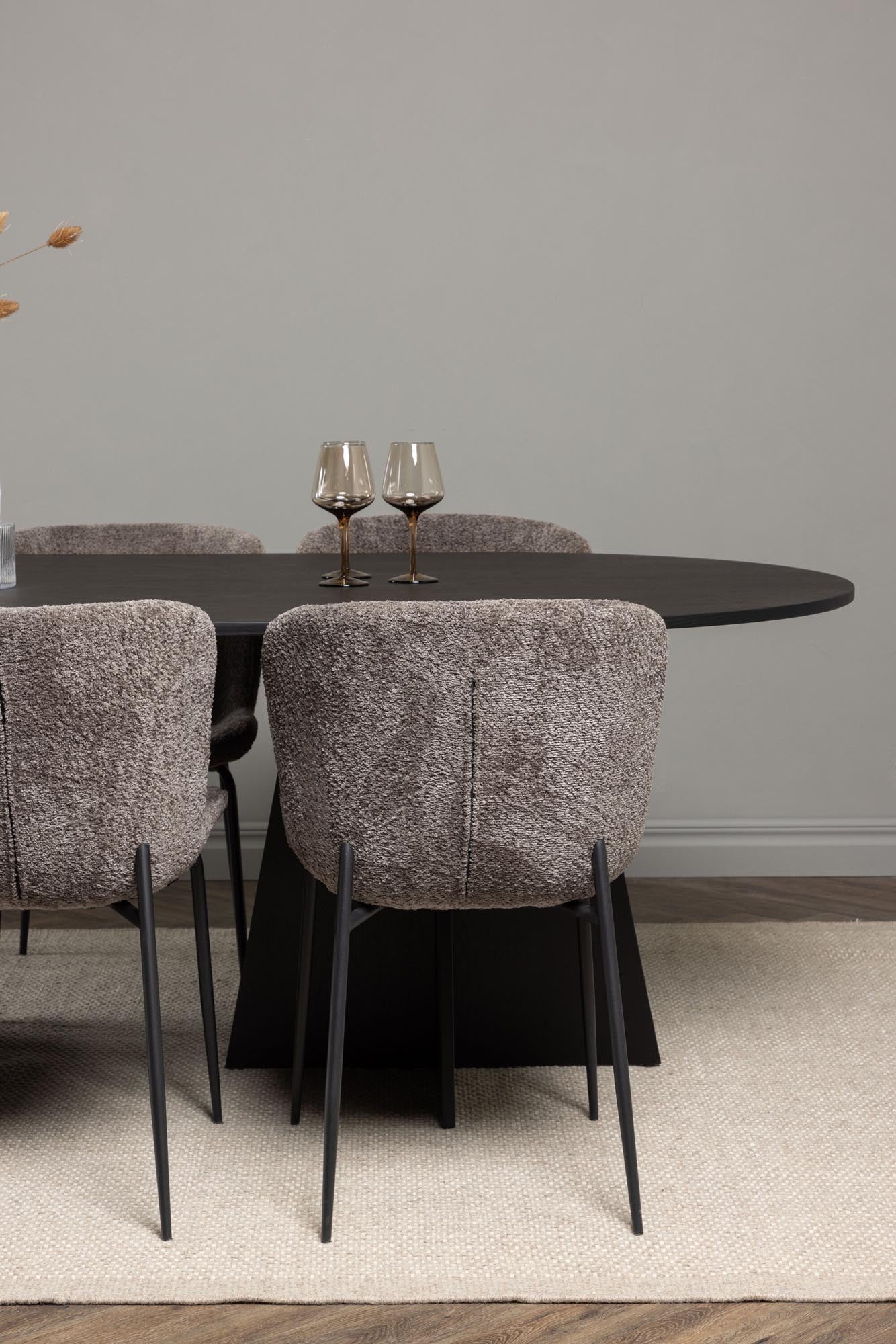 Elegantes Esszimmerset Bootcut + Modesto 230cm für stilvolle Dinner.