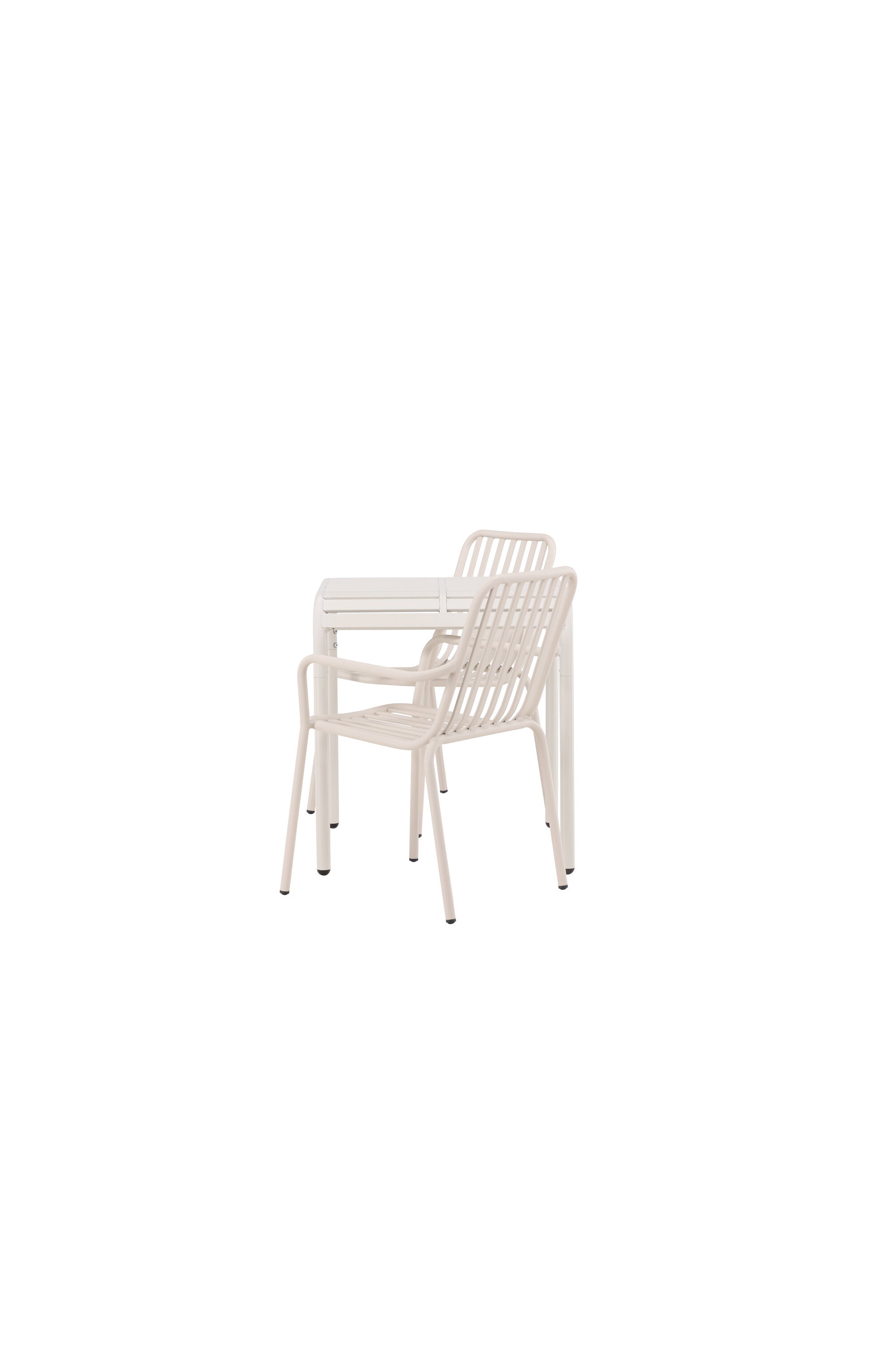 Borneo Outdoor-Tischset + Peking 70cm/2St. in Beige präsentiert im Onlineshop von KAQTU Design AG. Gartentischset ist von Venture Home