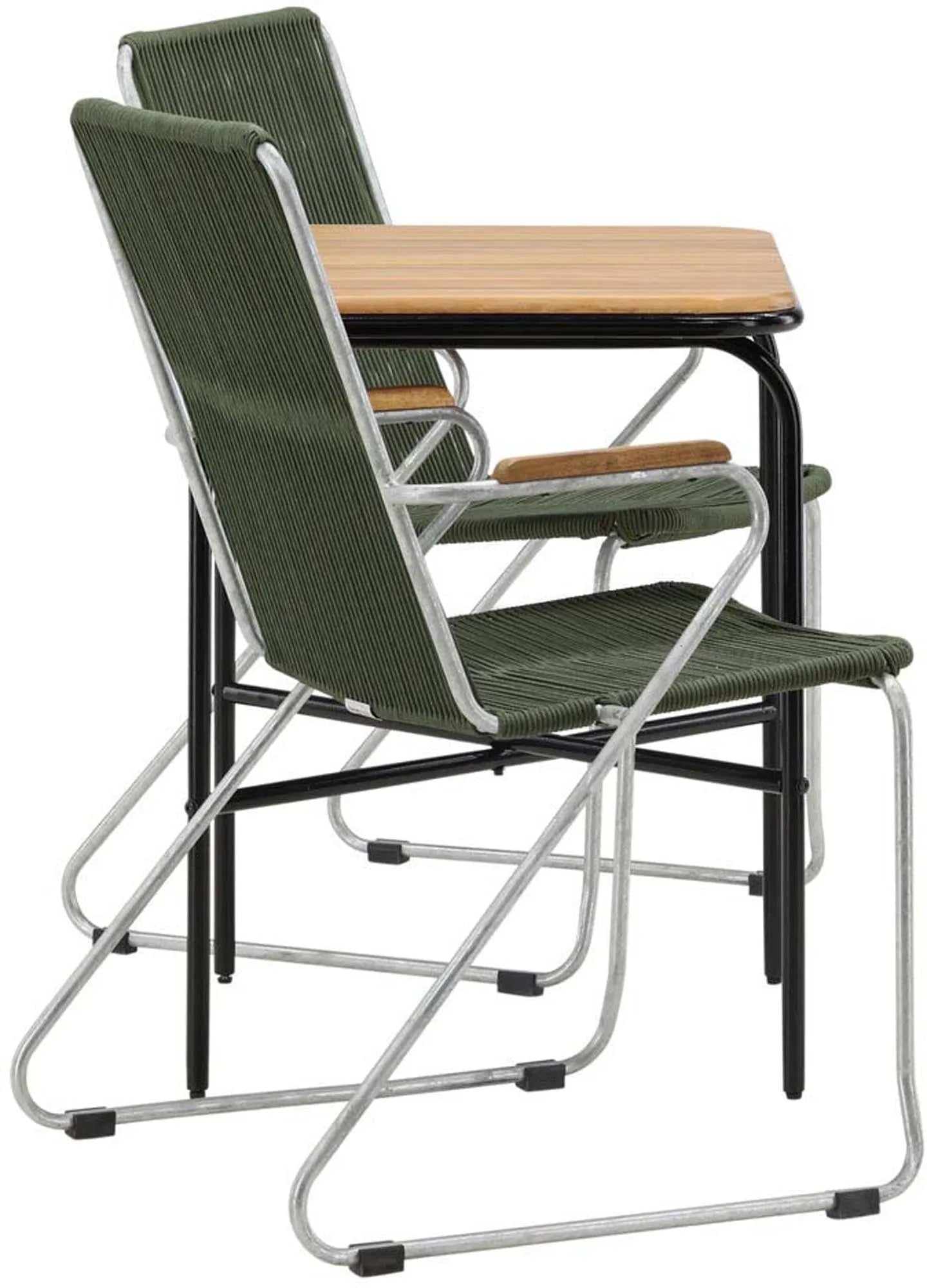 Holmbeck Tischset: Robuste Eleganz für Ihren Garten von Venture Home.