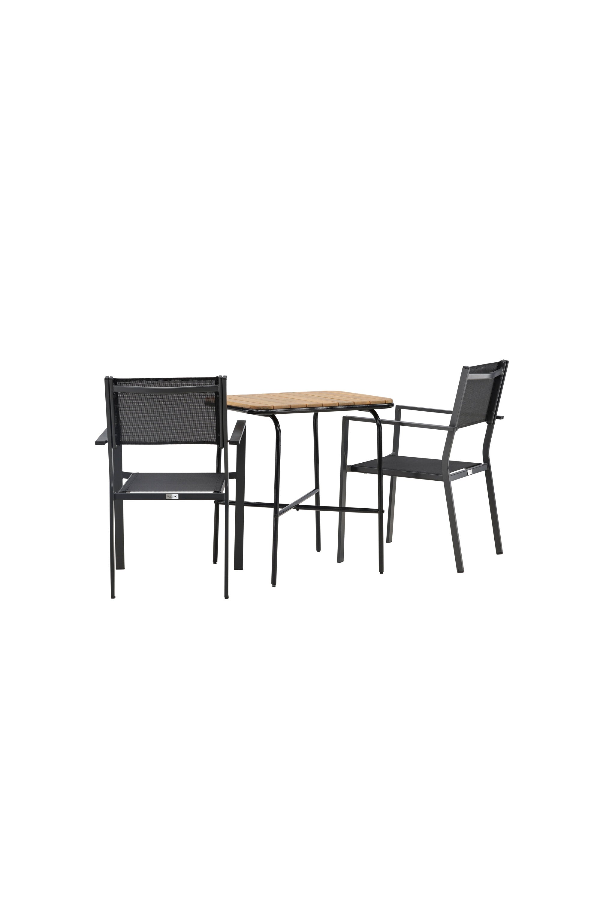 Holmbeck Outdoor-Tischset Copacabana 70cm/2St. in Schwarz präsentiert im Onlineshop von KAQTU Design AG. Gartentischset ist von Venture Home