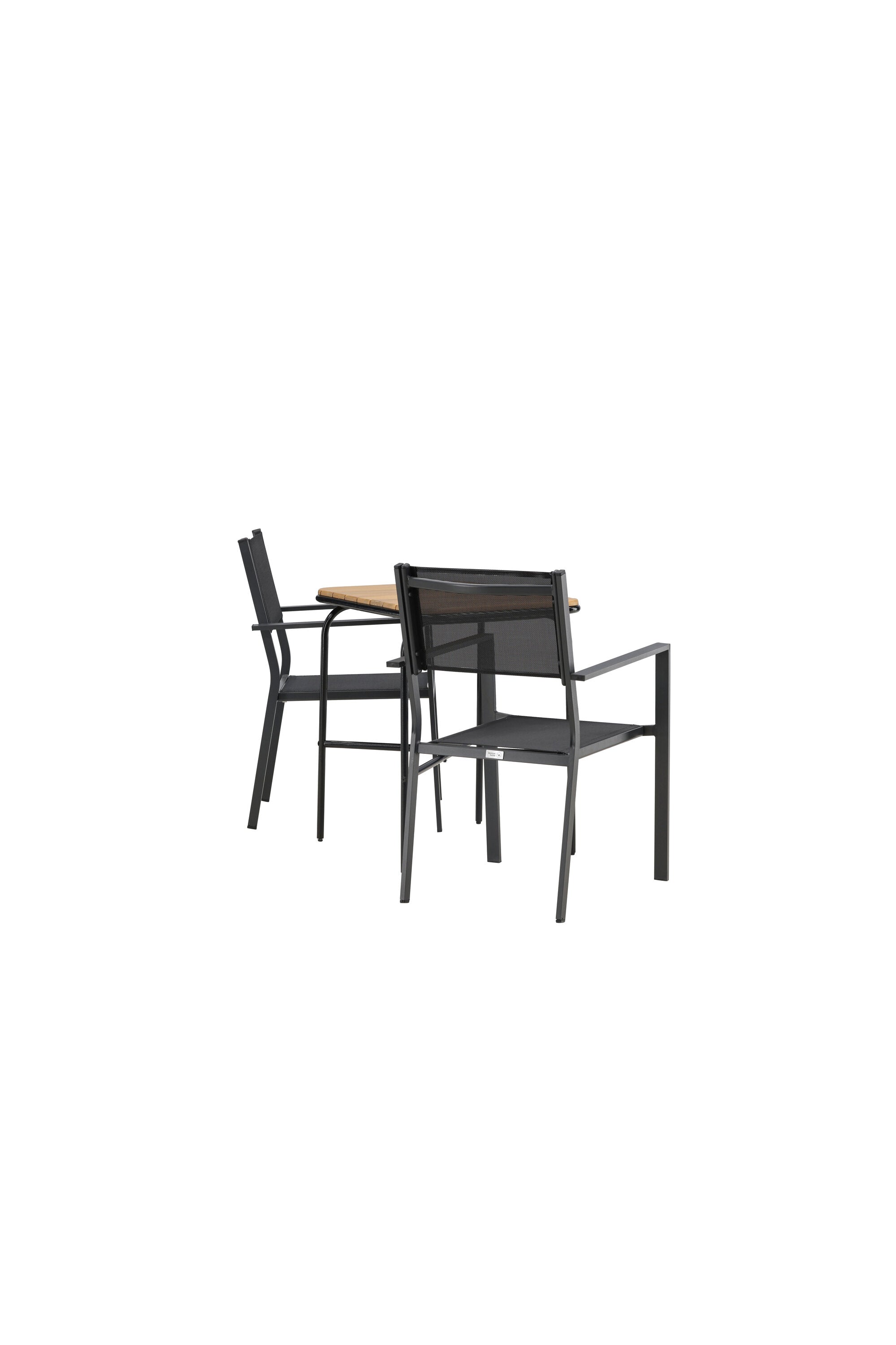 Holmbeck Outdoor-Tischset Copacabana 70cm/2St. in Schwarz präsentiert im Onlineshop von KAQTU Design AG. Gartentischset ist von Venture Home
