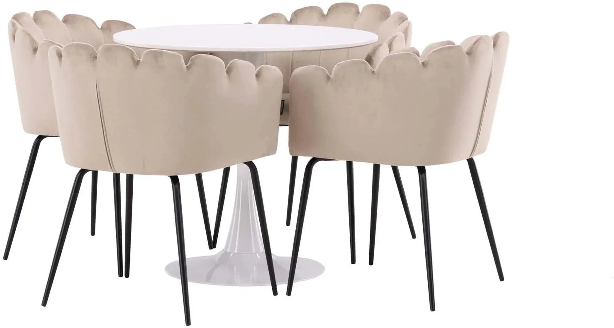 Elegantes Esszimmerset Hamden + Limhamn für zeitlose Eleganz.