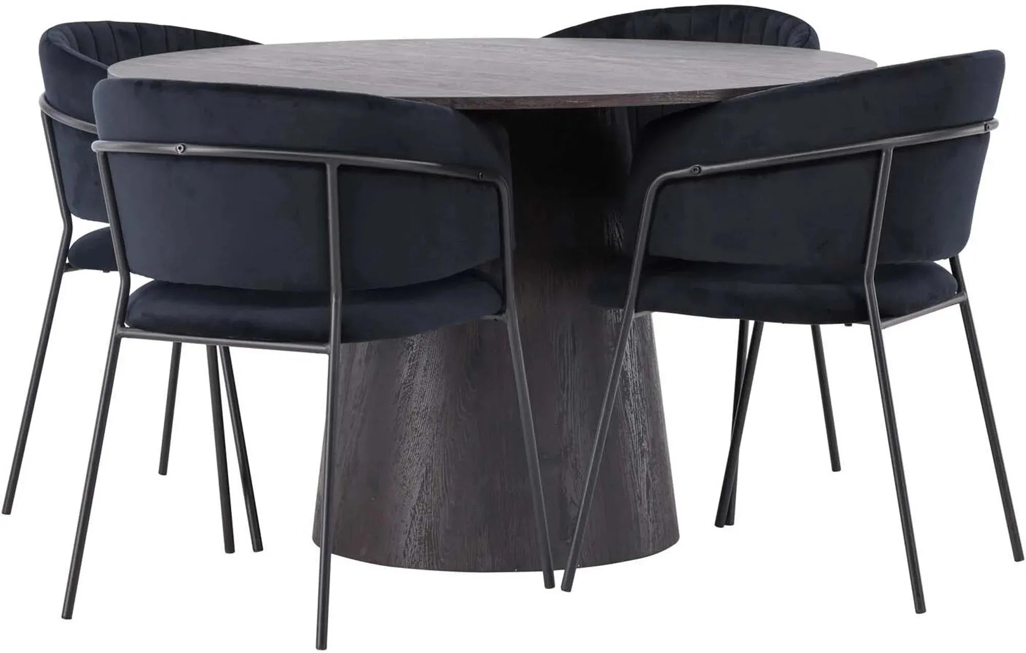 Elegantes Esszimmerset Lanzo & Selma: Stilvoller Komfort für 4.