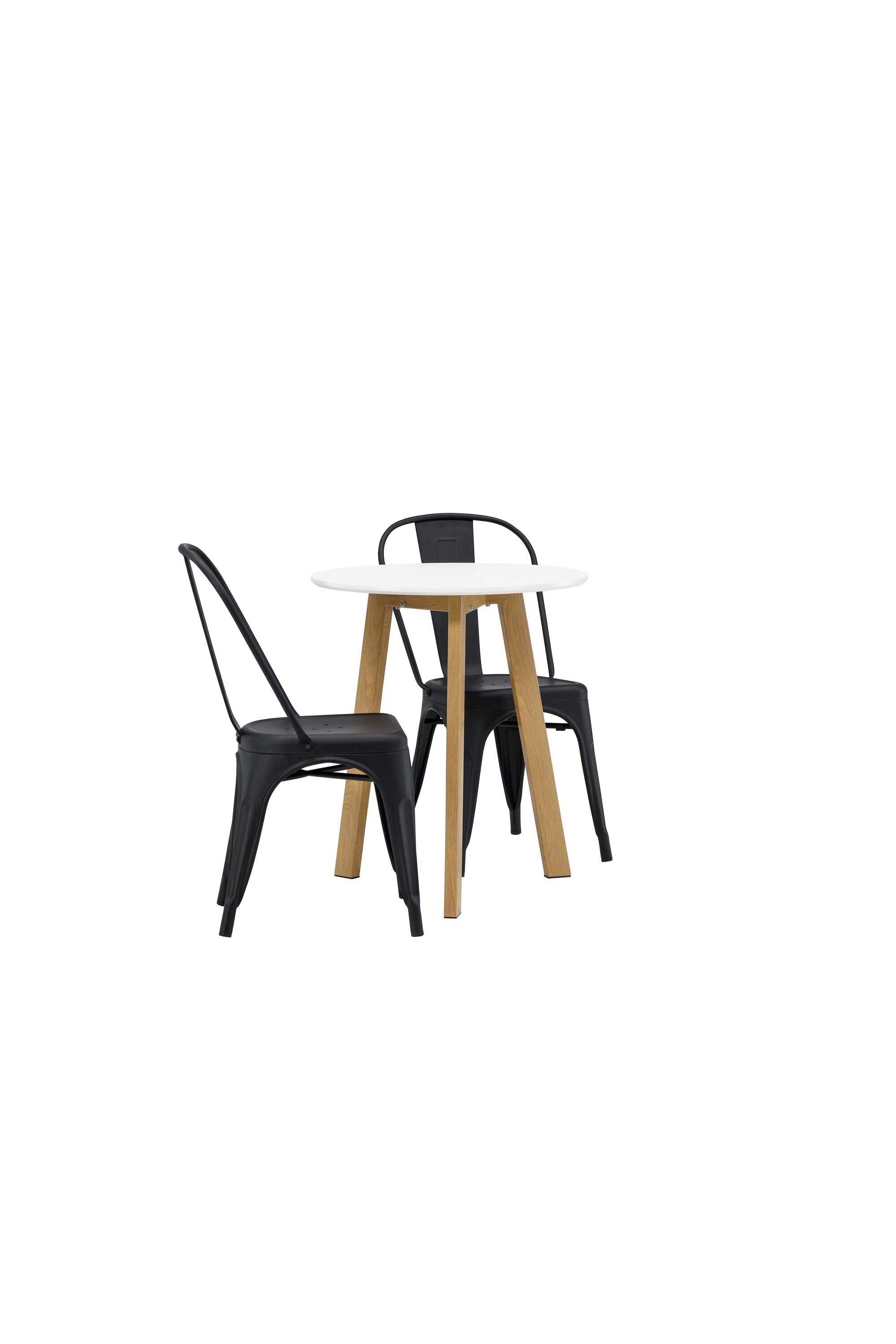 Leonora Esstisch in Schwarz präsentiert im Onlineshop von KAQTU Design AG. Esszimmerset ist von Venture Home