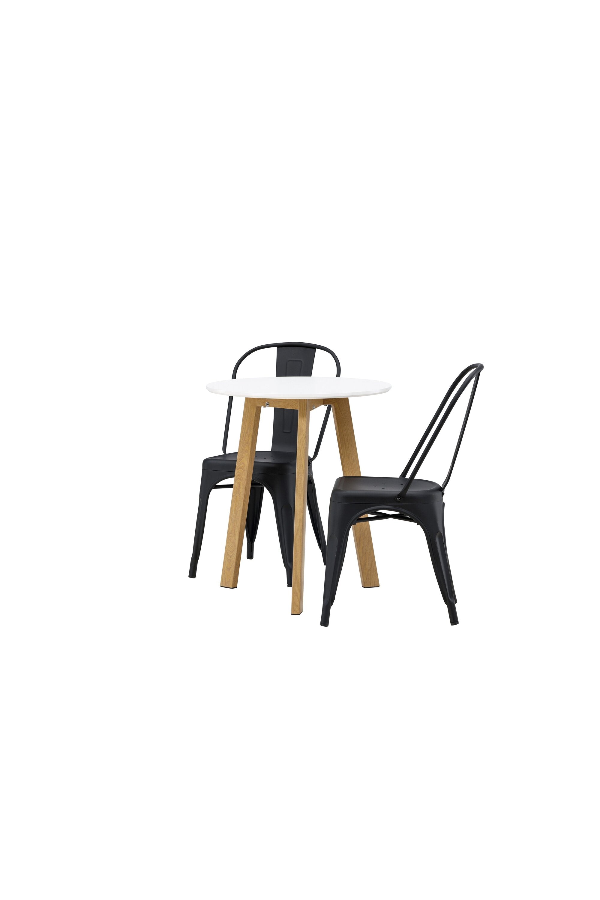 Leonora Esstisch in Schwarz präsentiert im Onlineshop von KAQTU Design AG. Esszimmerset ist von Venture Home