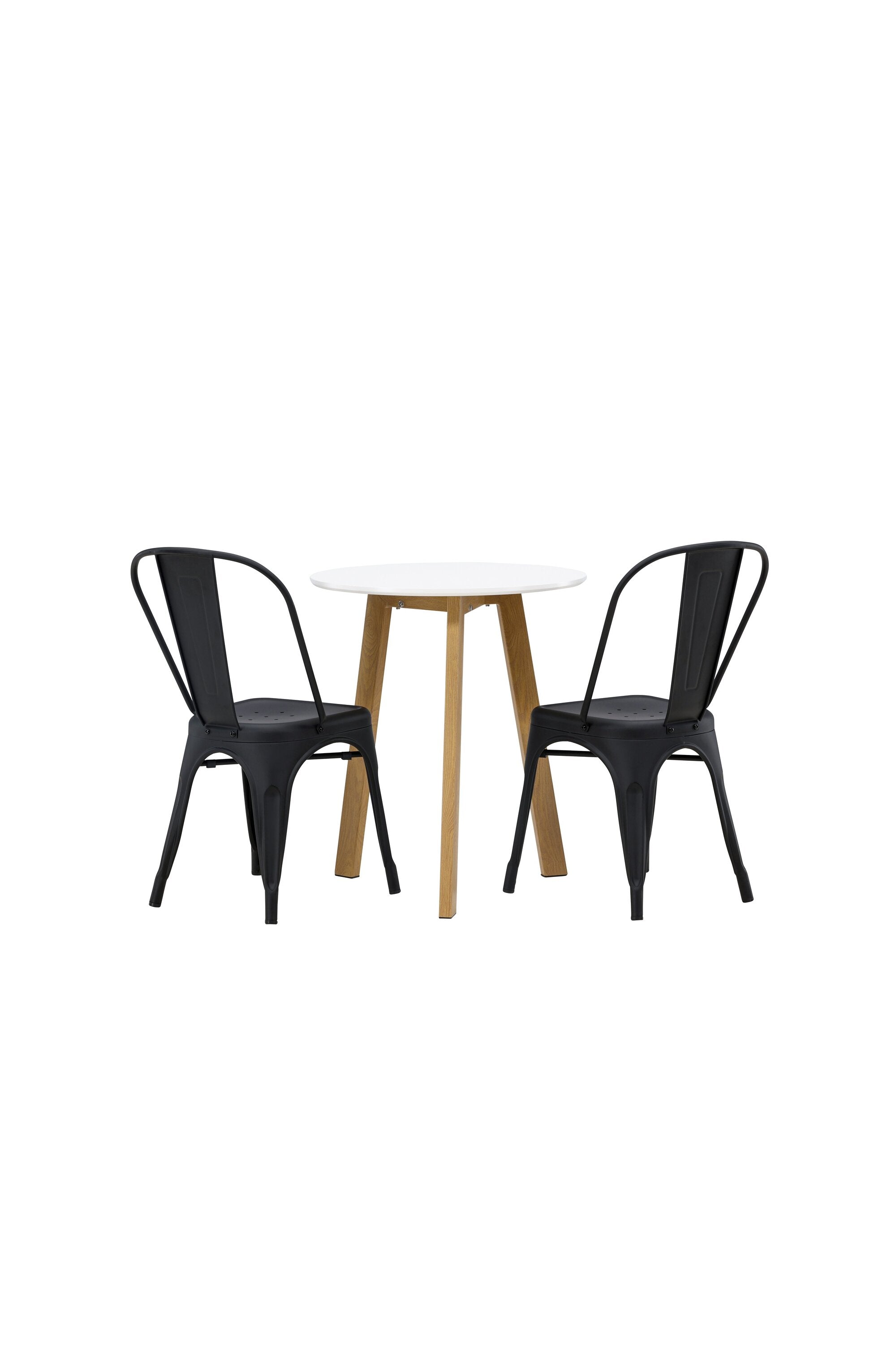 Leonora Esstisch in Schwarz präsentiert im Onlineshop von KAQTU Design AG. Esszimmerset ist von Venture Home