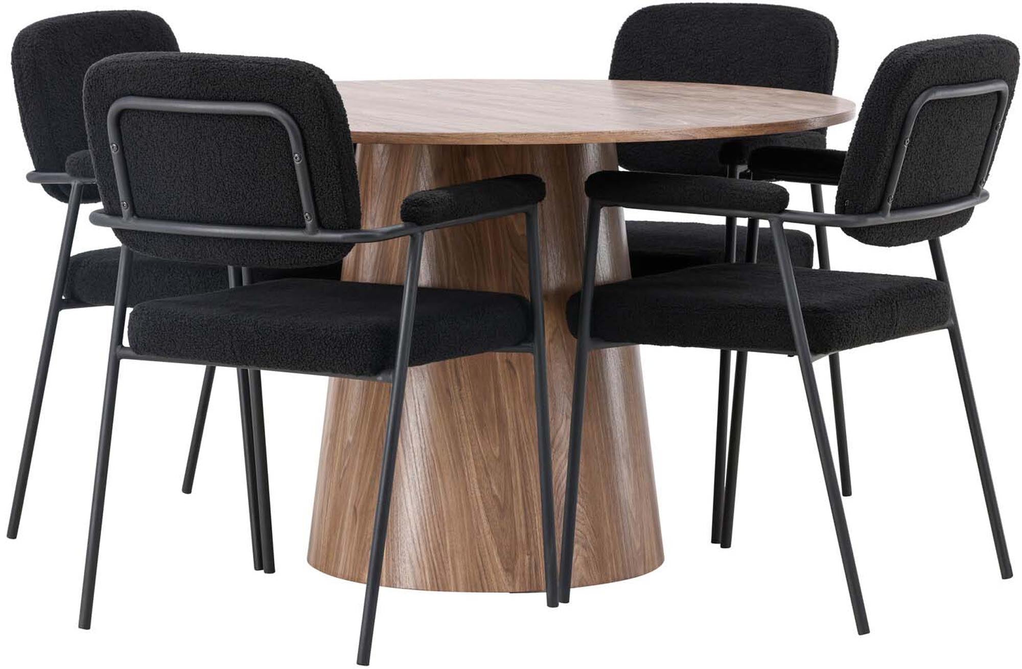 Entdecken Sie das moderne Lanzo Esszimmerset von Venture Home: Eleganz, Komfort und Funktionalität für gesellige Momente in Ihrem Essbereich.