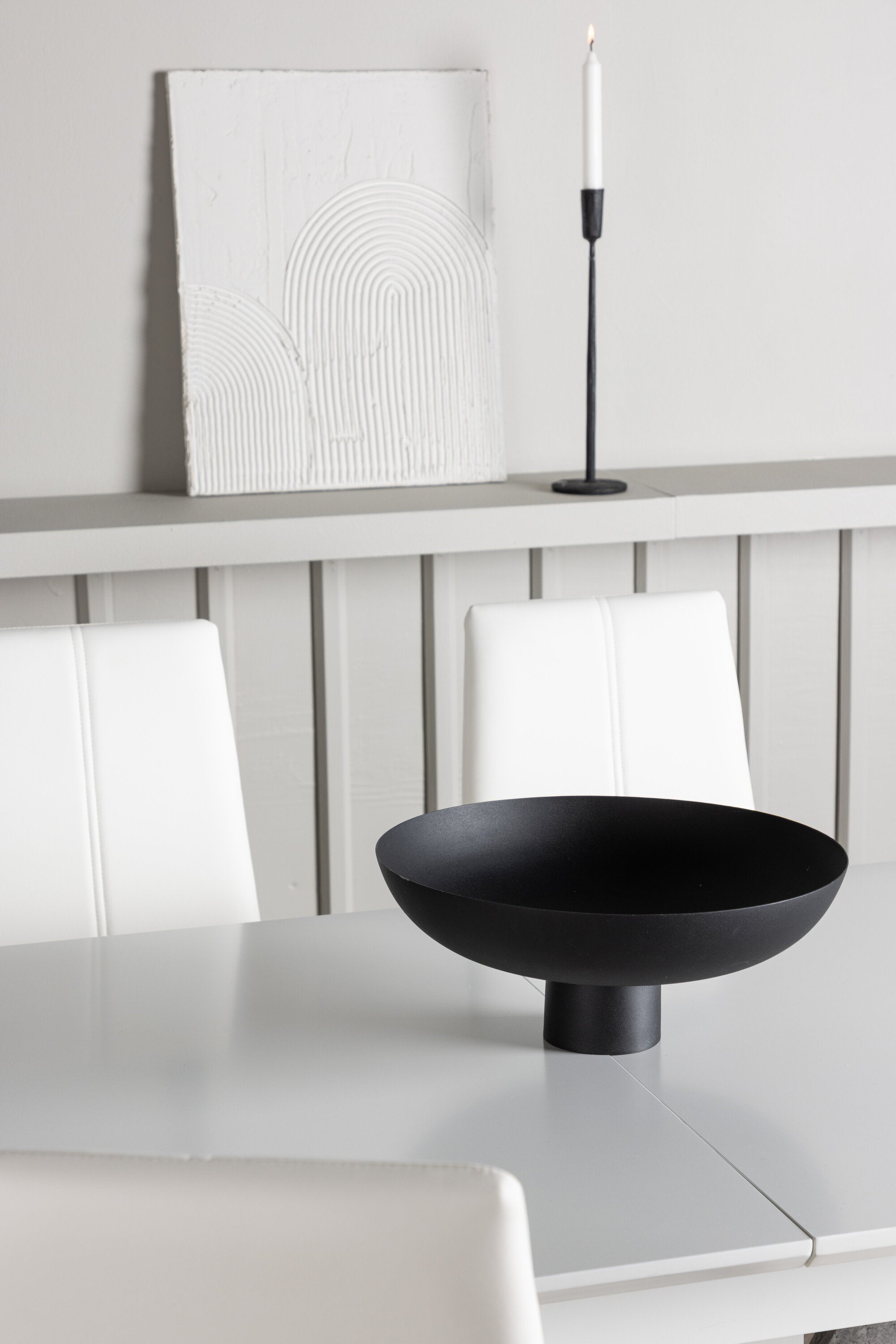 Disa Esszimmerset ausziehbar + Pastill 120cm/4St. in Silber Weiss präsentiert im Onlineshop von KAQTU Design AG. Esszimmerset ist von Venture Home