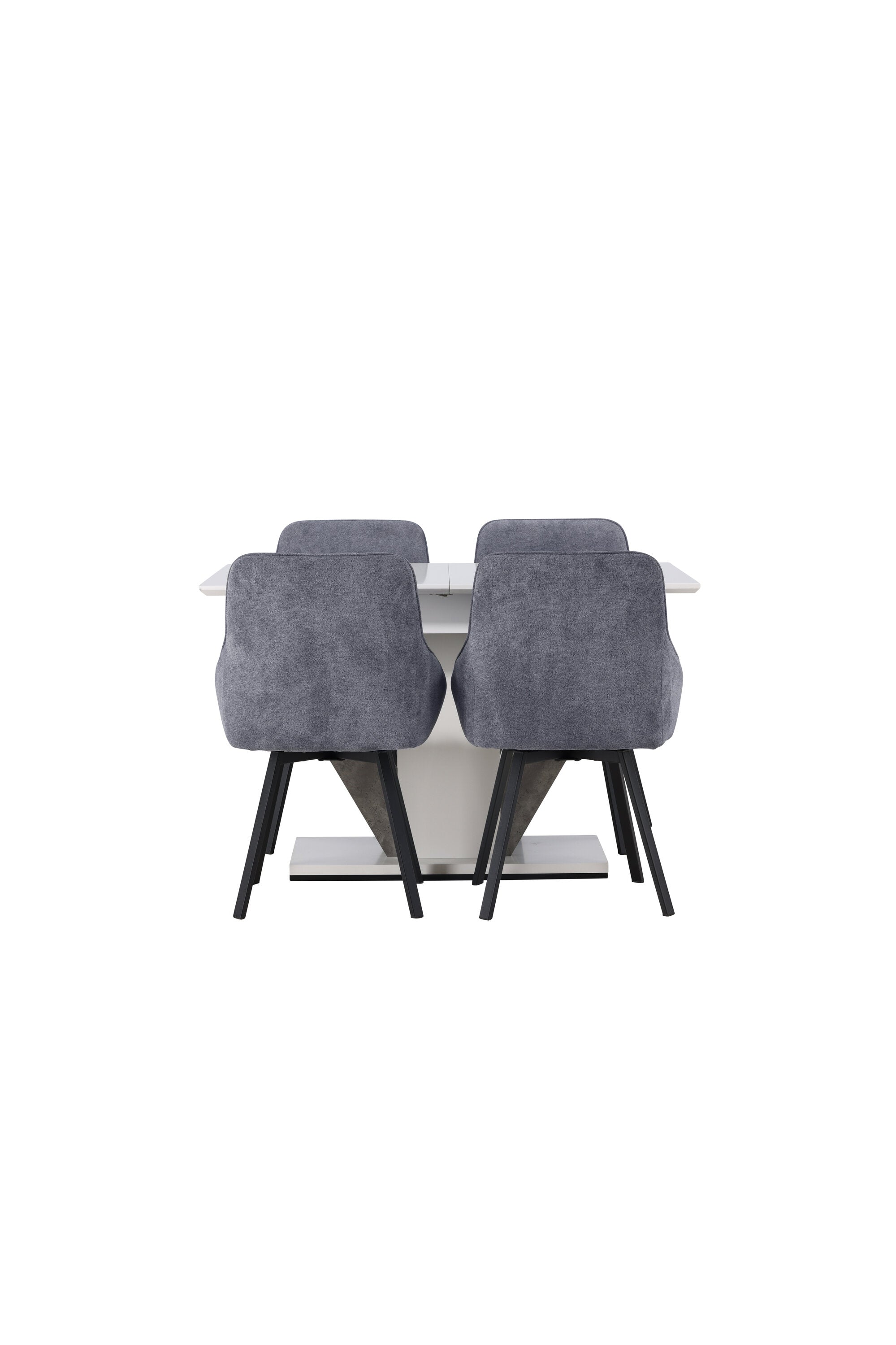 Modernes Esszimmer Set Disa mit stilvollen Rosie Stühlen von Venture.