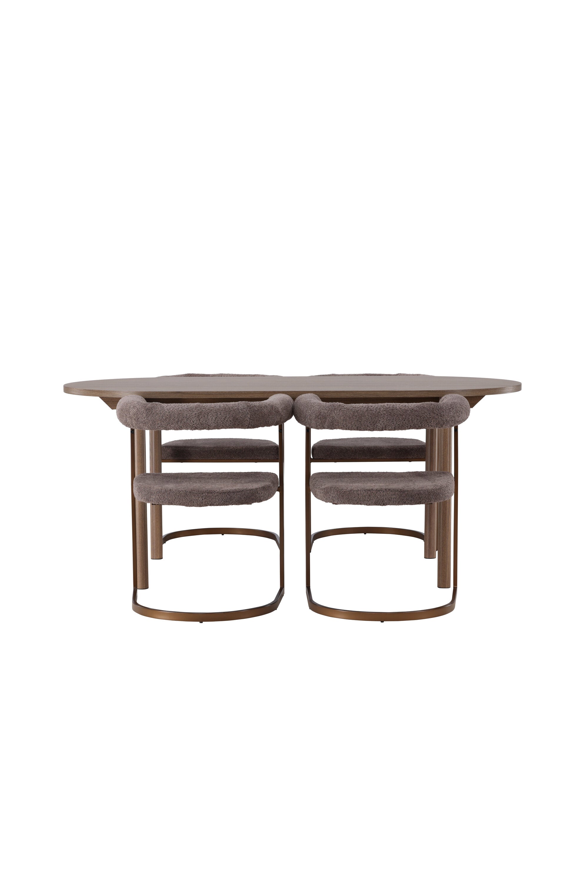 Esszimmer Set Andy mit Stühlen Morning: Trendige Kombination aus natürlichem Design und modernem Komfort für gesellige Runden.
