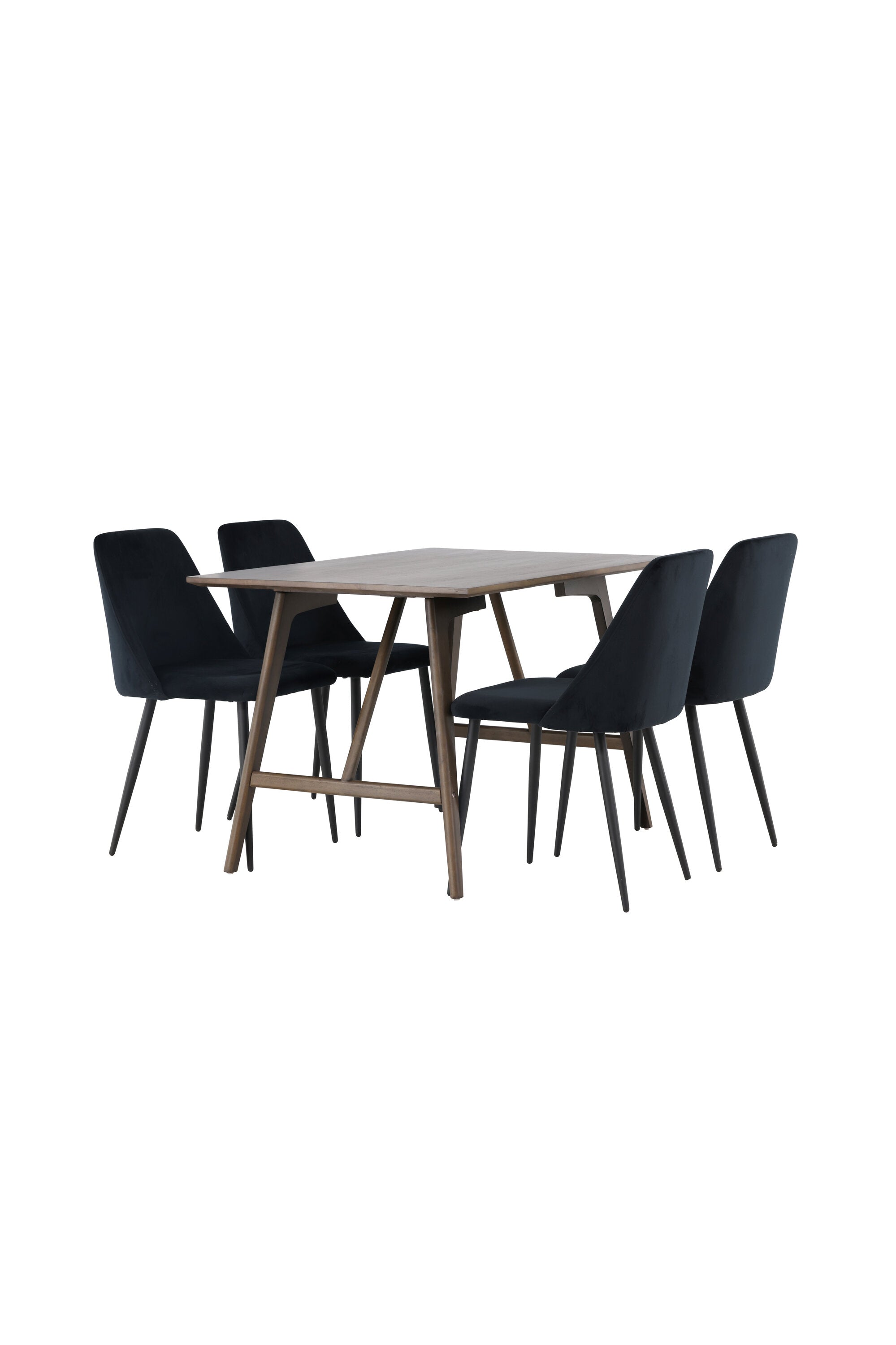 Kaseindon Esszimmerset + Night 120cm/4St. in Schwarz präsentiert im Onlineshop von KAQTU Design AG. Esszimmerset ist von Venture Home