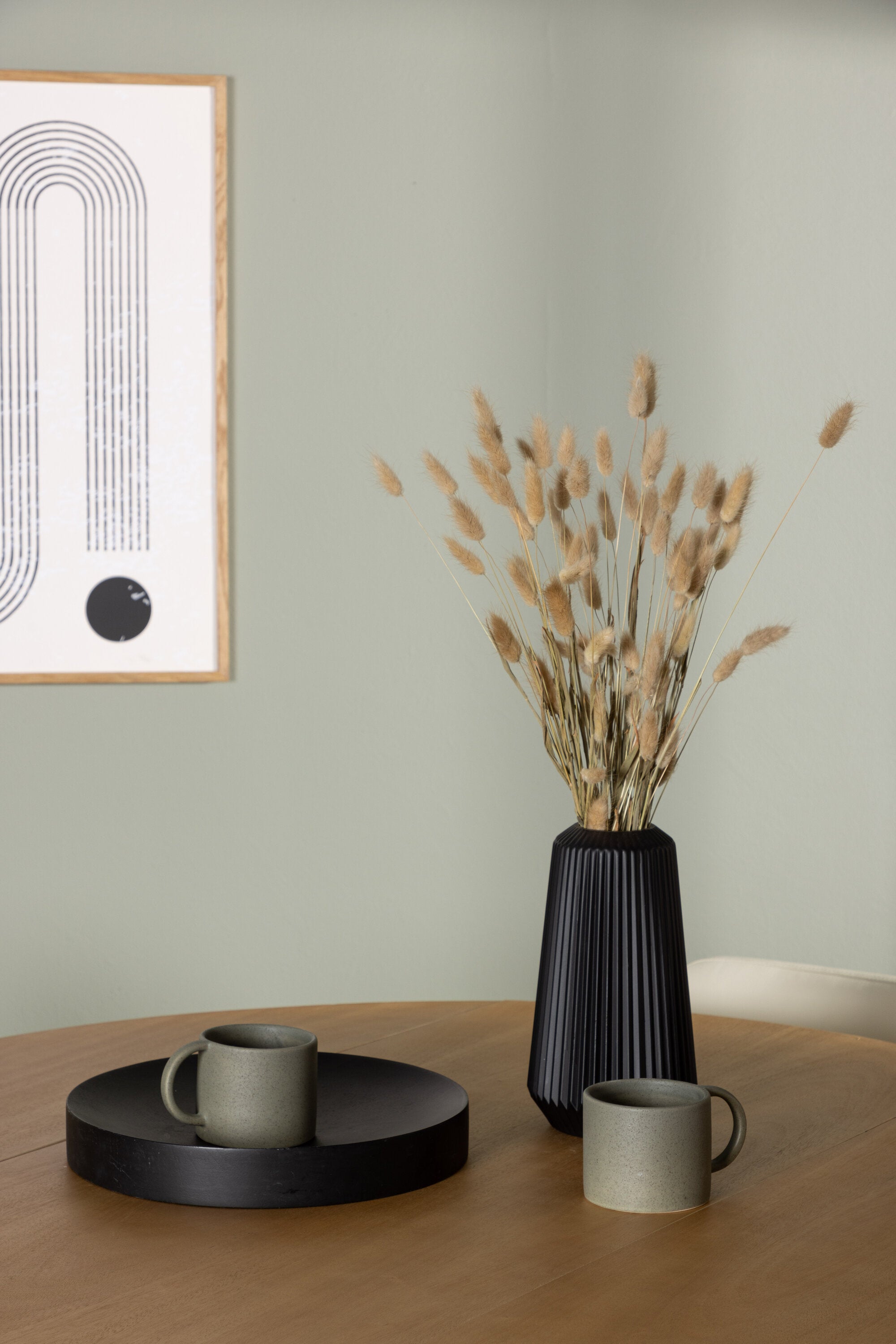 Yadikon Esszimmerset + Tvist ⌀120cm/4St. in Beige präsentiert im Onlineshop von KAQTU Design AG. Esszimmerset ist von Venture Home