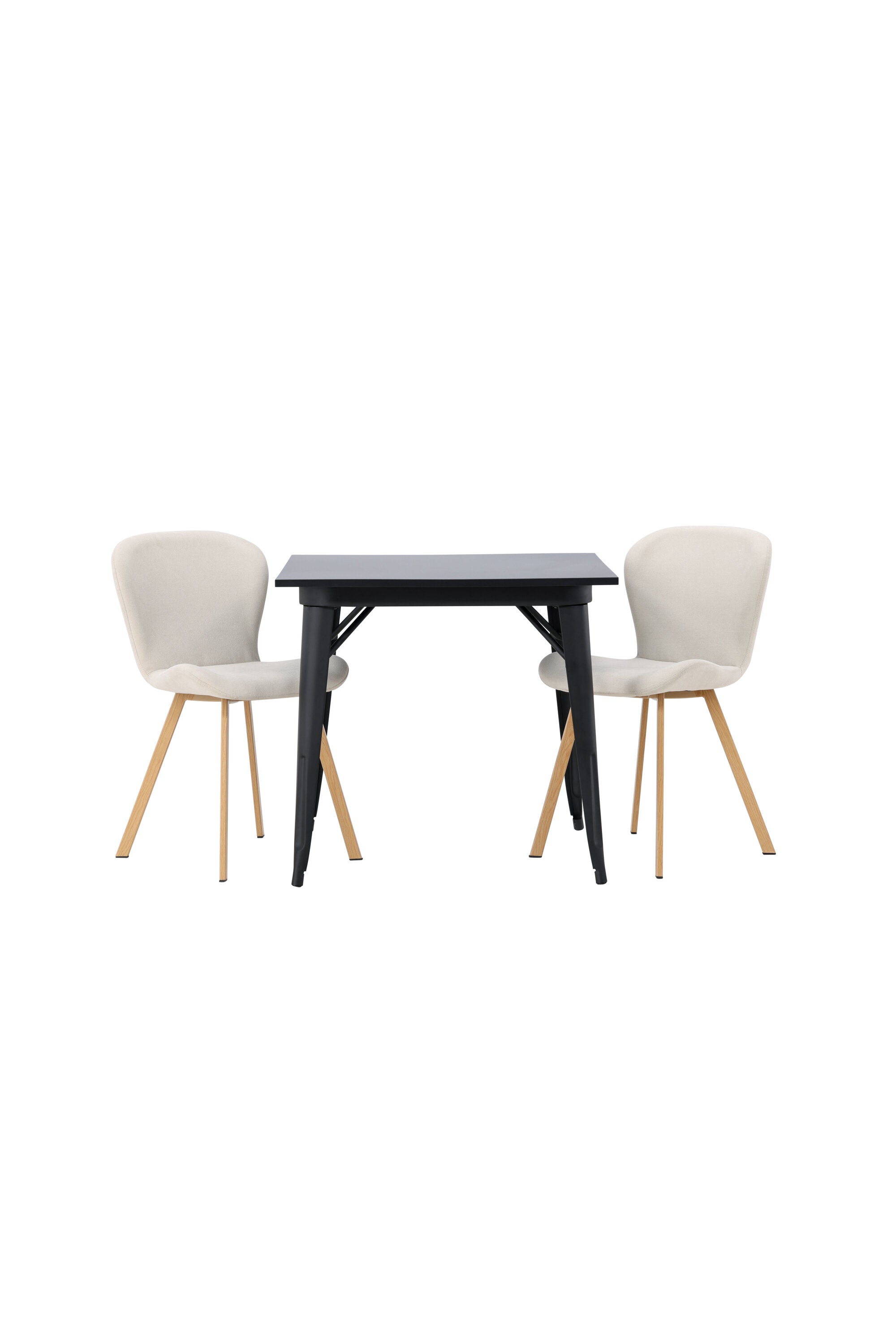 Tempe Esszimmerset + Lilja 80cm/2St. in Beige, Natur präsentiert im Onlineshop von KAQTU Design AG. Esszimmerset ist von Venture Home