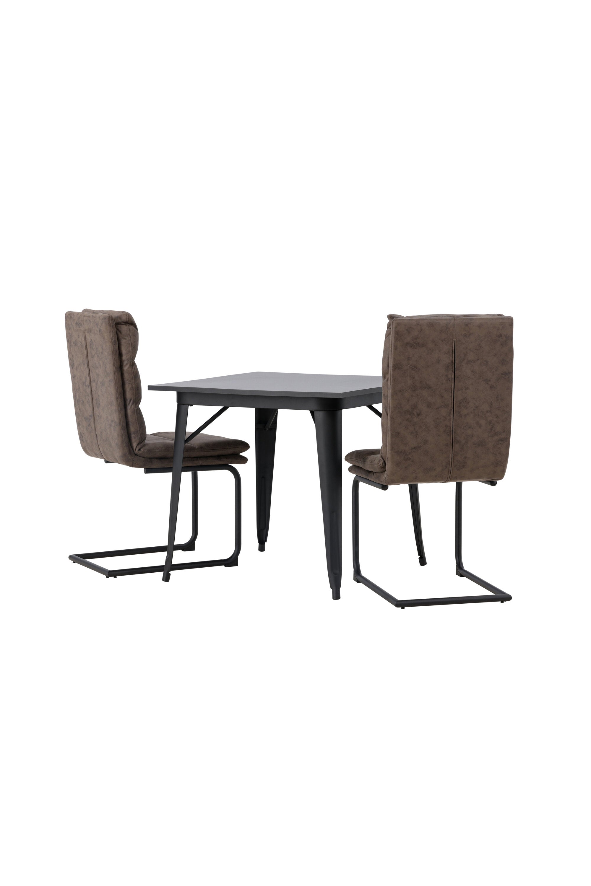 Tempe Esszimmerset + Zizo 80cm/2St. in Schwarz Braun präsentiert im Onlineshop von KAQTU Design AG. Esszimmerset ist von Venture Home