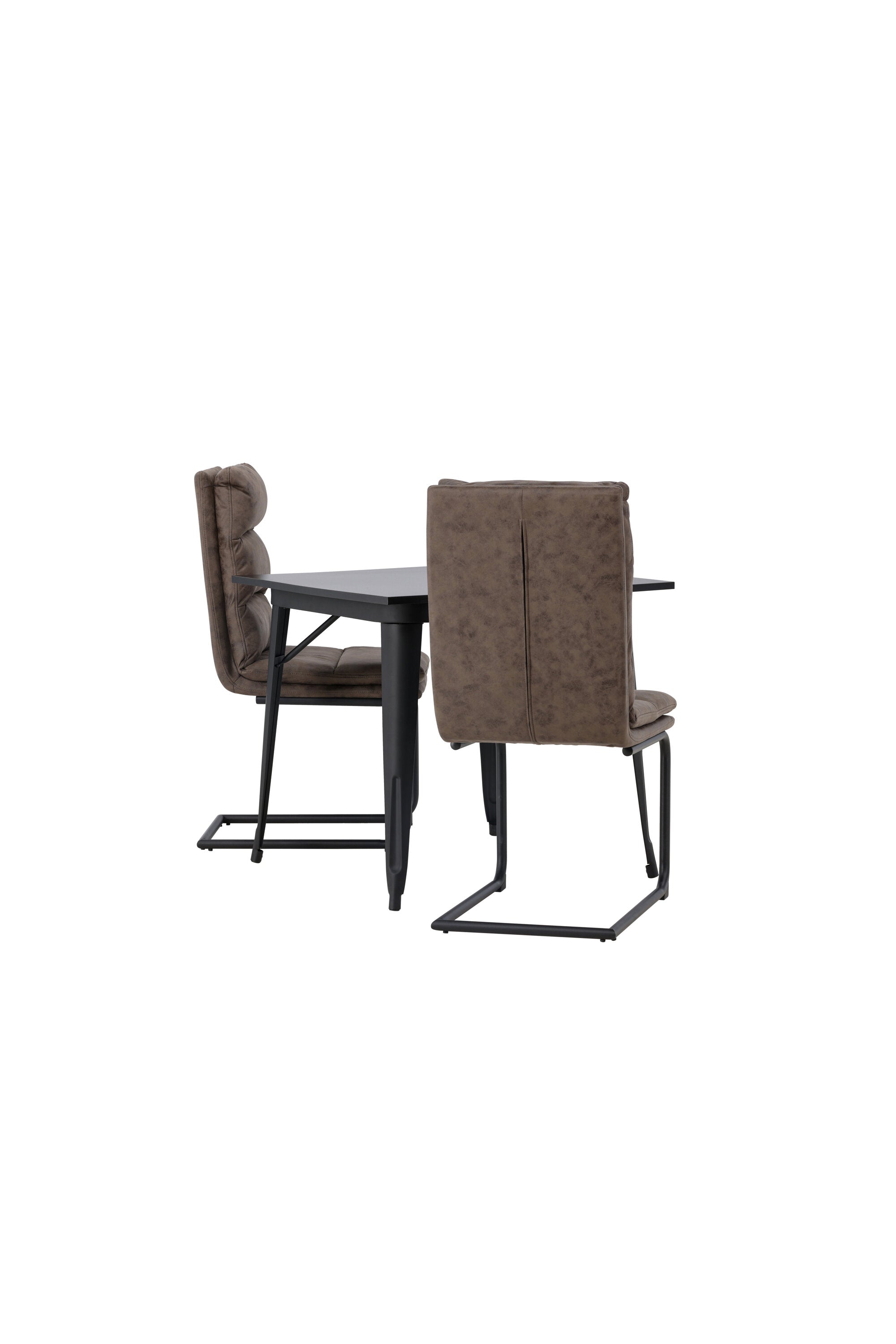 Tempe Esszimmerset + Zizo 80cm/2St. in Schwarz Braun präsentiert im Onlineshop von KAQTU Design AG. Esszimmerset ist von Venture Home