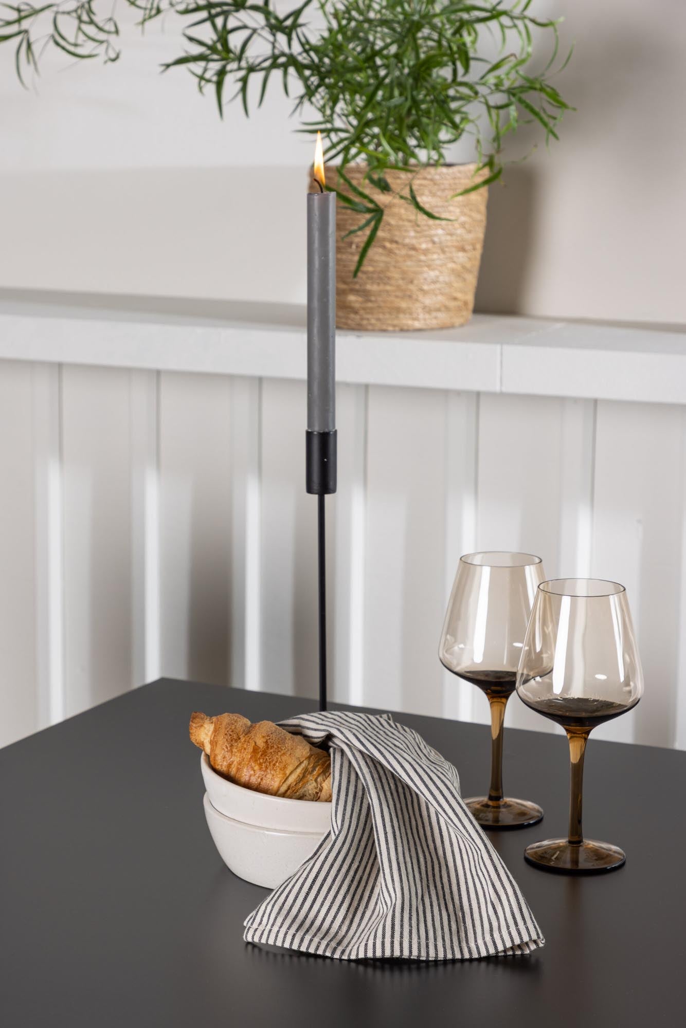 Tempe Esszimmerset + Today 80cm/2St. in Schwarz, Natur präsentiert im Onlineshop von KAQTU Design AG. Esszimmerset ist von Venture Home