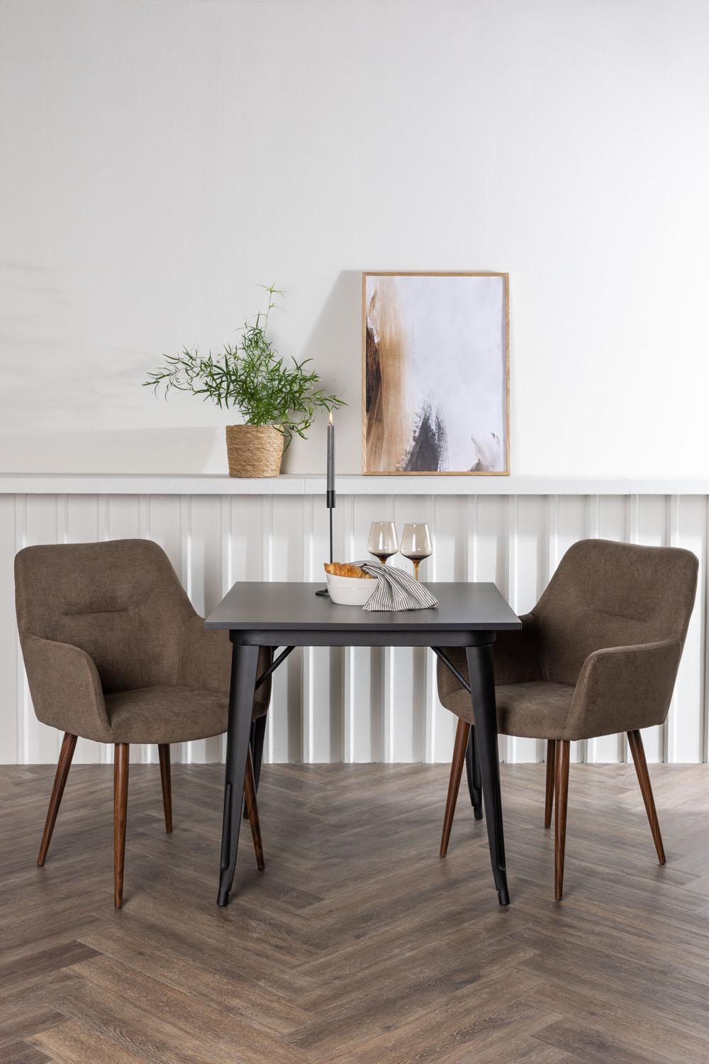 Tempe Esszimmerset + Tomorrow 80cm/2St. in Braun präsentiert im Onlineshop von KAQTU Design AG. Esszimmerset ist von Venture Home
