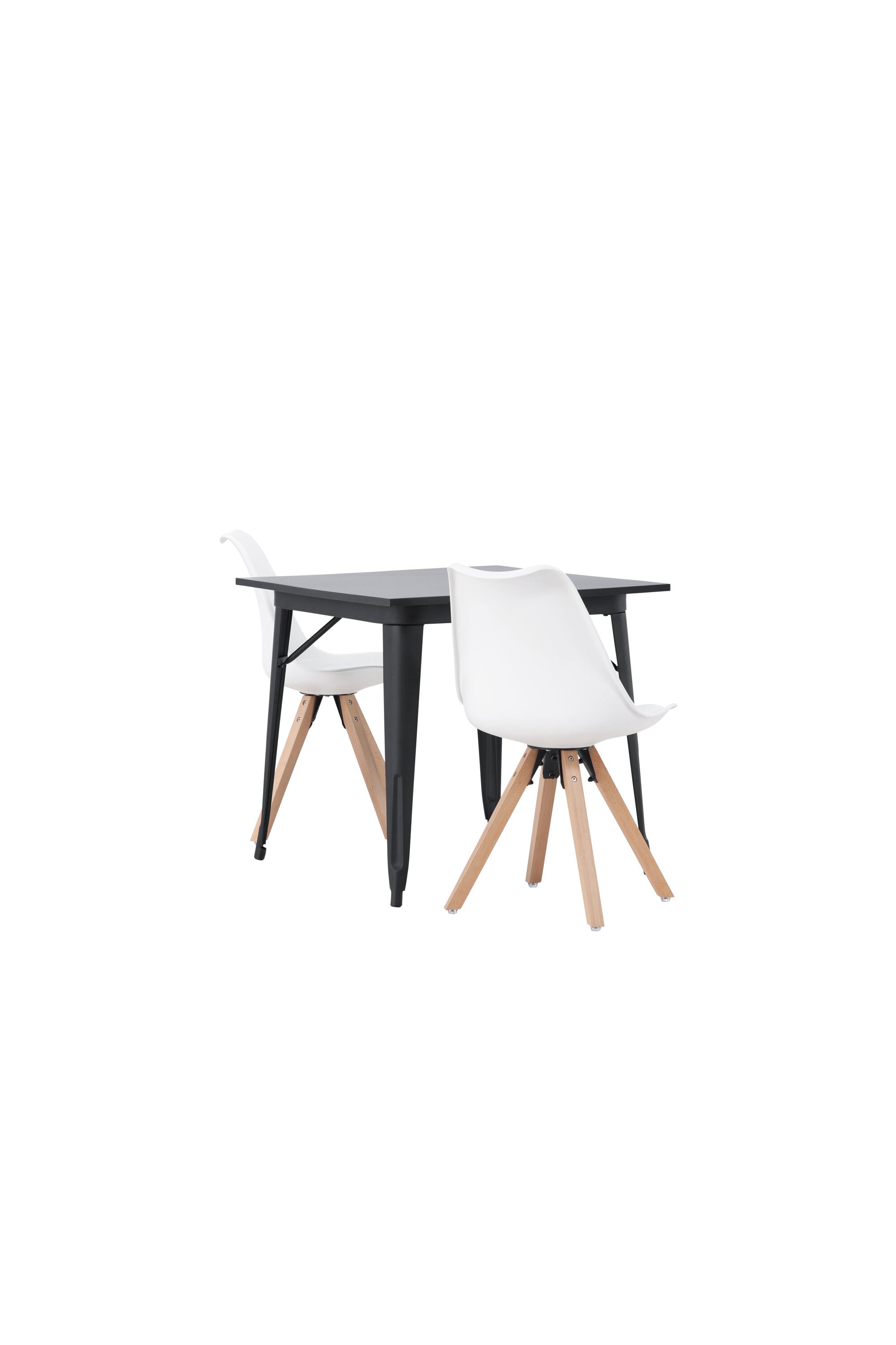 Tempe Esszimmerset + Zeno 80cm/2St. in Natur, Weiss präsentiert im Onlineshop von KAQTU Design AG. Esszimmerset ist von Venture Home