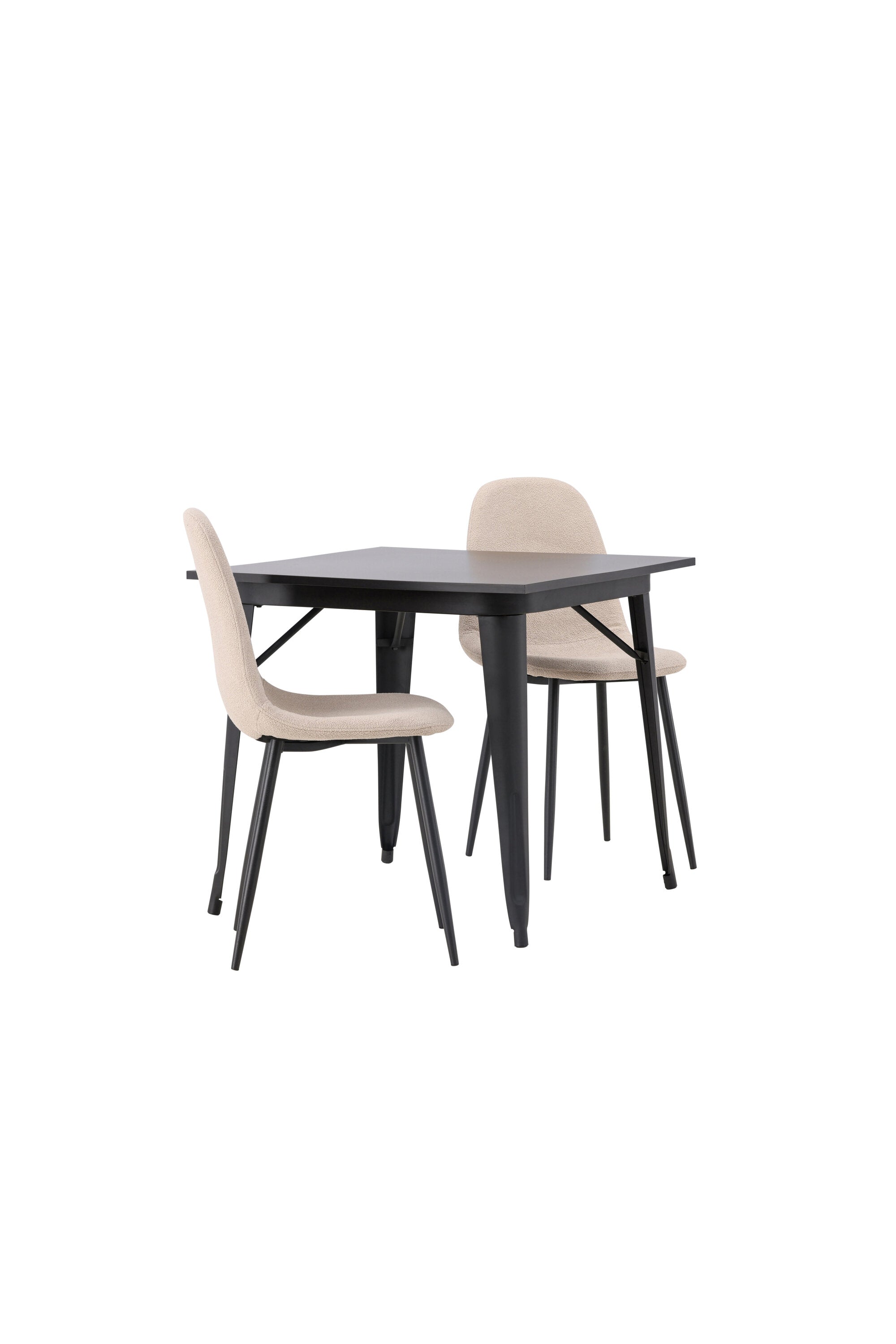 Tempe Esszimmerset + Polar 80cm/2St. in Beige, Schwarz präsentiert im Onlineshop von KAQTU Design AG. Esszimmerset ist von Venture Home