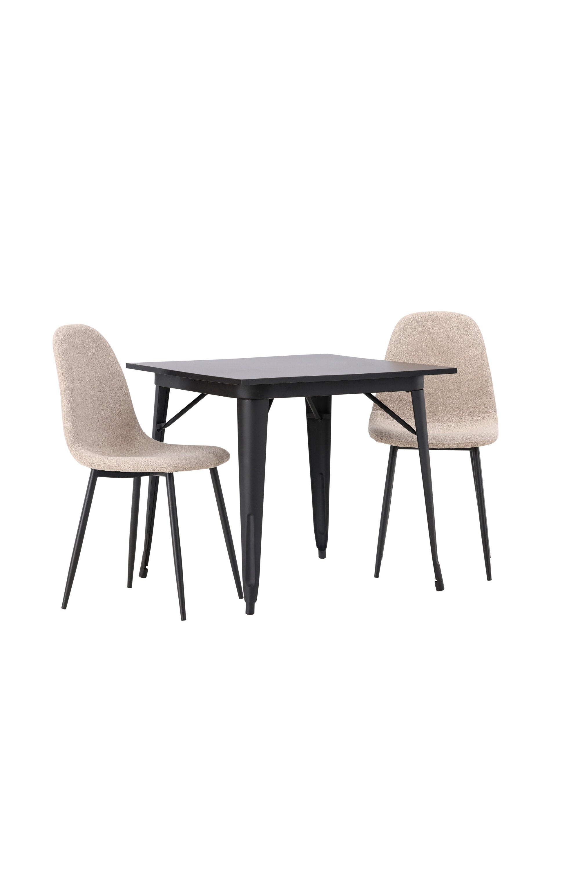 Tempe Esszimmerset + Polar 80cm/2St. in Beige, Schwarz präsentiert im Onlineshop von KAQTU Design AG. Esszimmerset ist von Venture Home