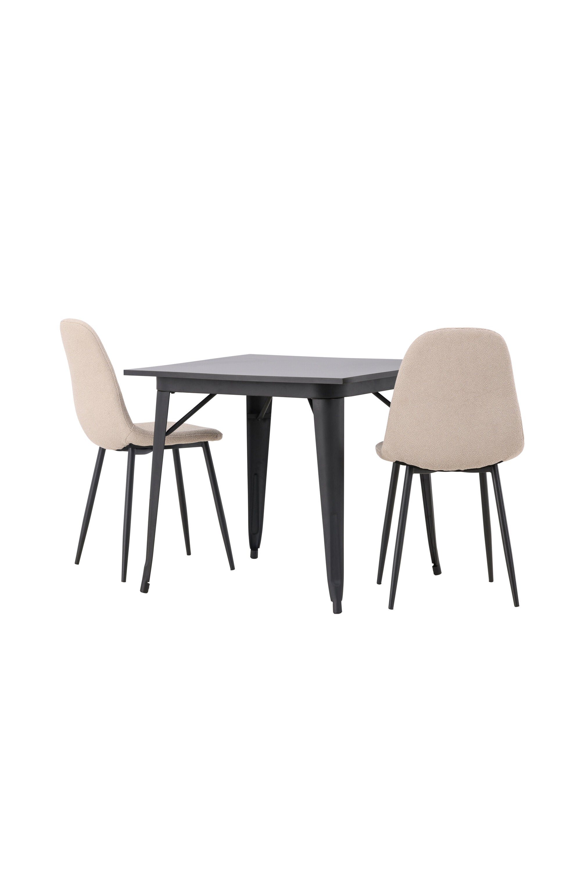 Tempe Esszimmerset + Polar 80cm/2St. in Beige, Schwarz präsentiert im Onlineshop von KAQTU Design AG. Esszimmerset ist von Venture Home