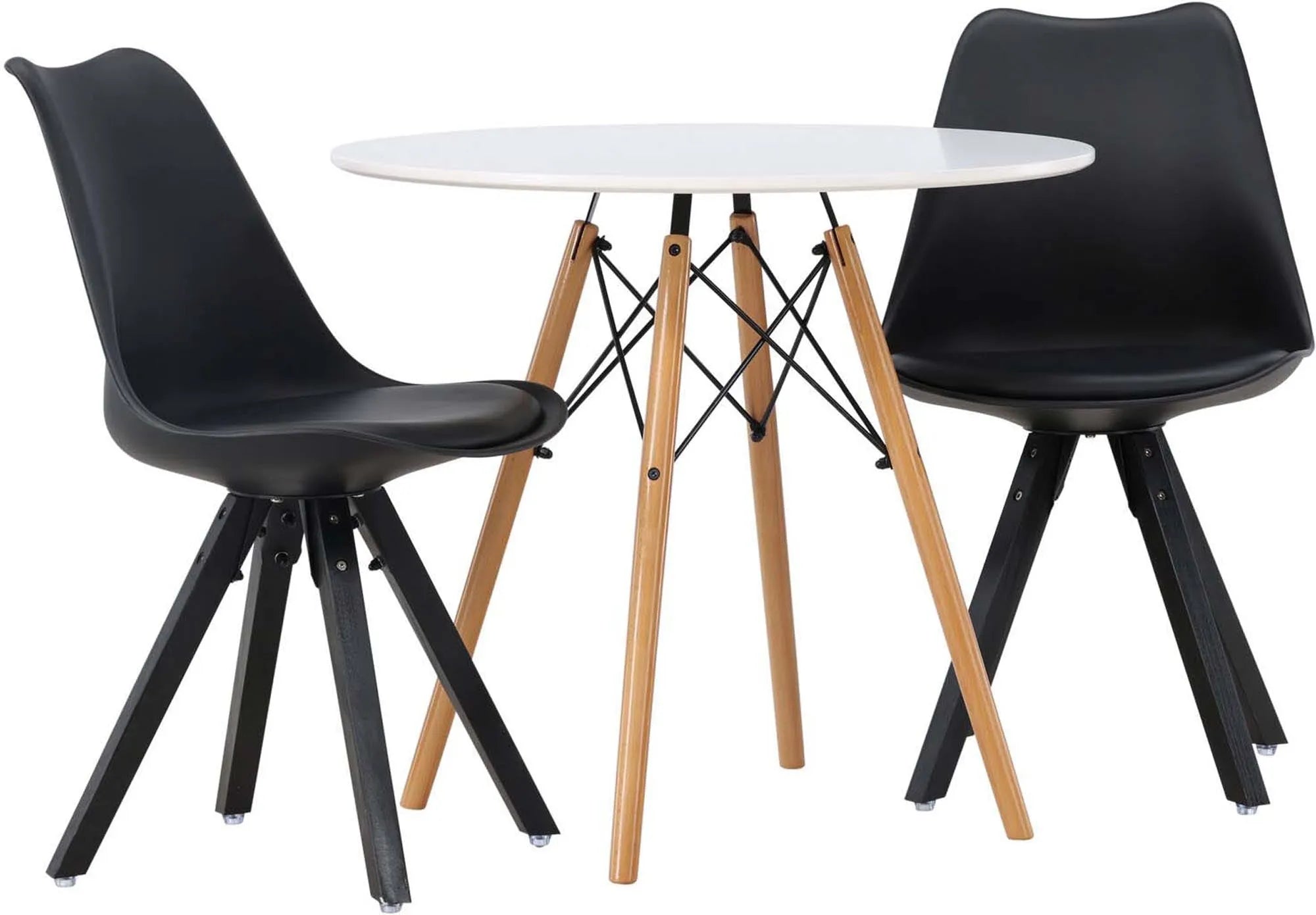 Modernes Danburi Set mit Zeno Tisch, ideal für gemütliche Essbereiche.