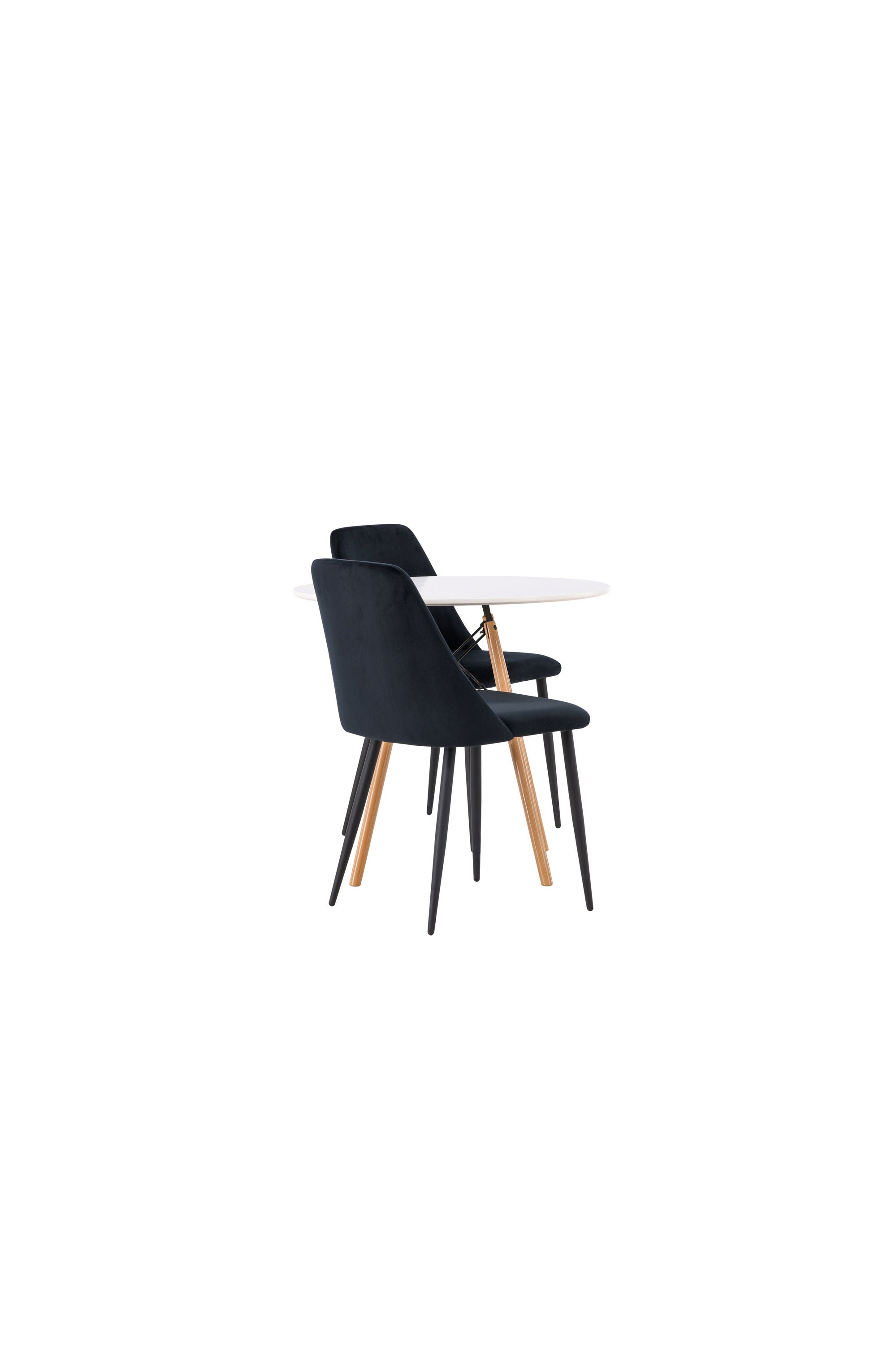 Danburi Esszimmerset + Night ⌀60cm/2St. in Schwarz präsentiert im Onlineshop von KAQTU Design AG. Esszimmerset ist von Venture Home