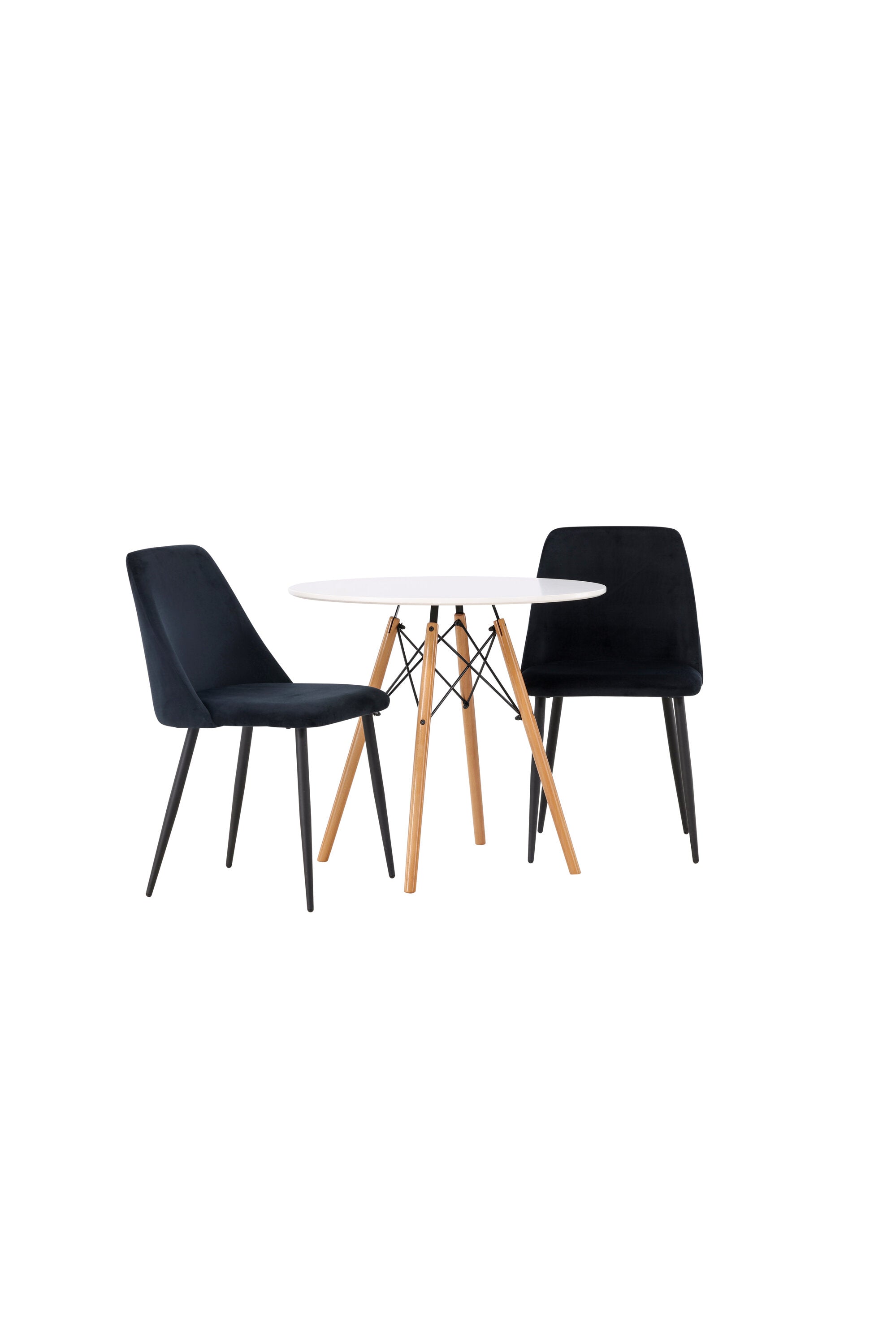 Danburi Esszimmerset + Night ⌀60cm/2St. in Schwarz präsentiert im Onlineshop von KAQTU Design AG. Esszimmerset ist von Venture Home