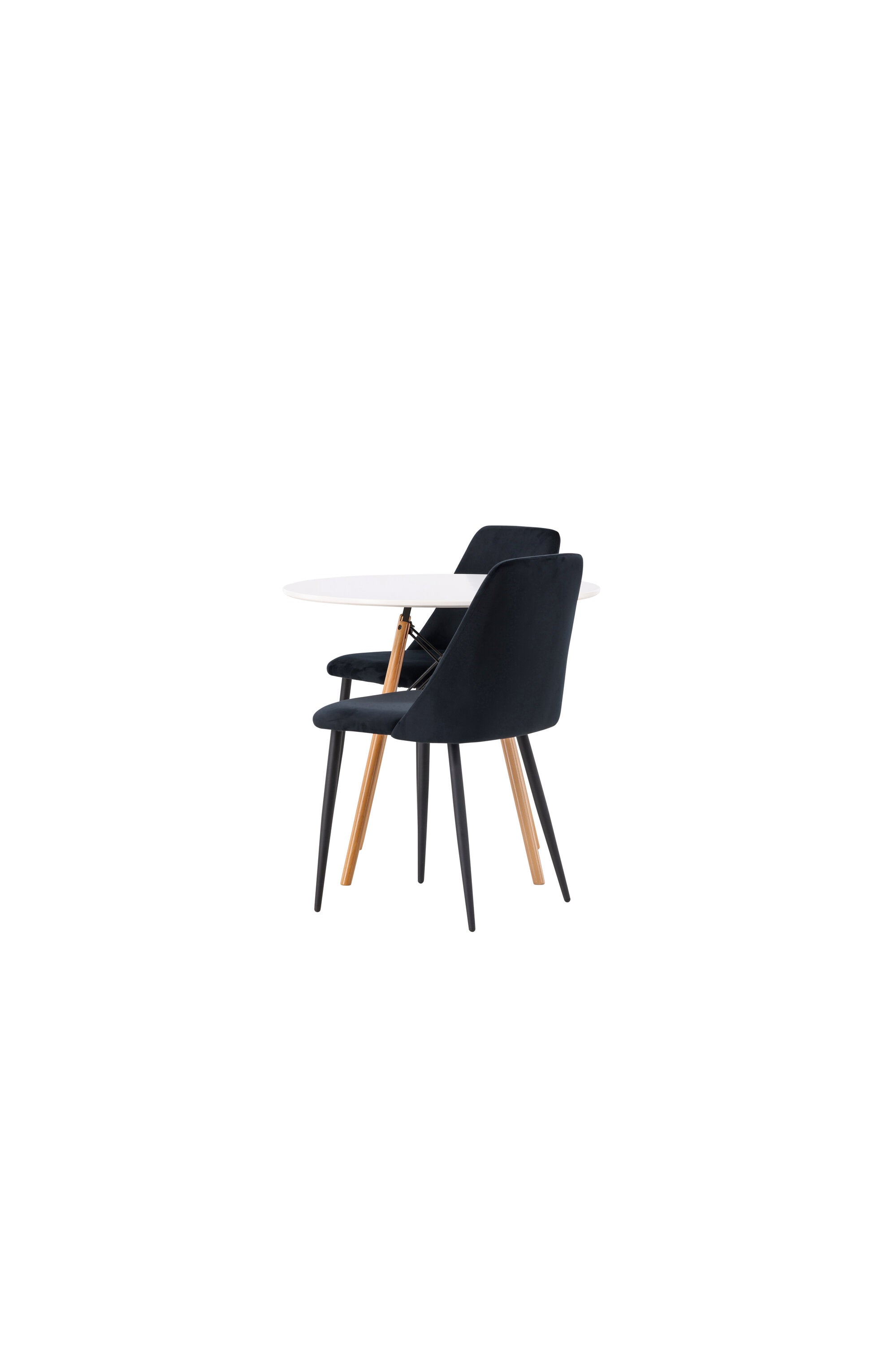 Danburi Esszimmerset + Night ⌀60cm/2St. in Schwarz präsentiert im Onlineshop von KAQTU Design AG. Esszimmerset ist von Venture Home