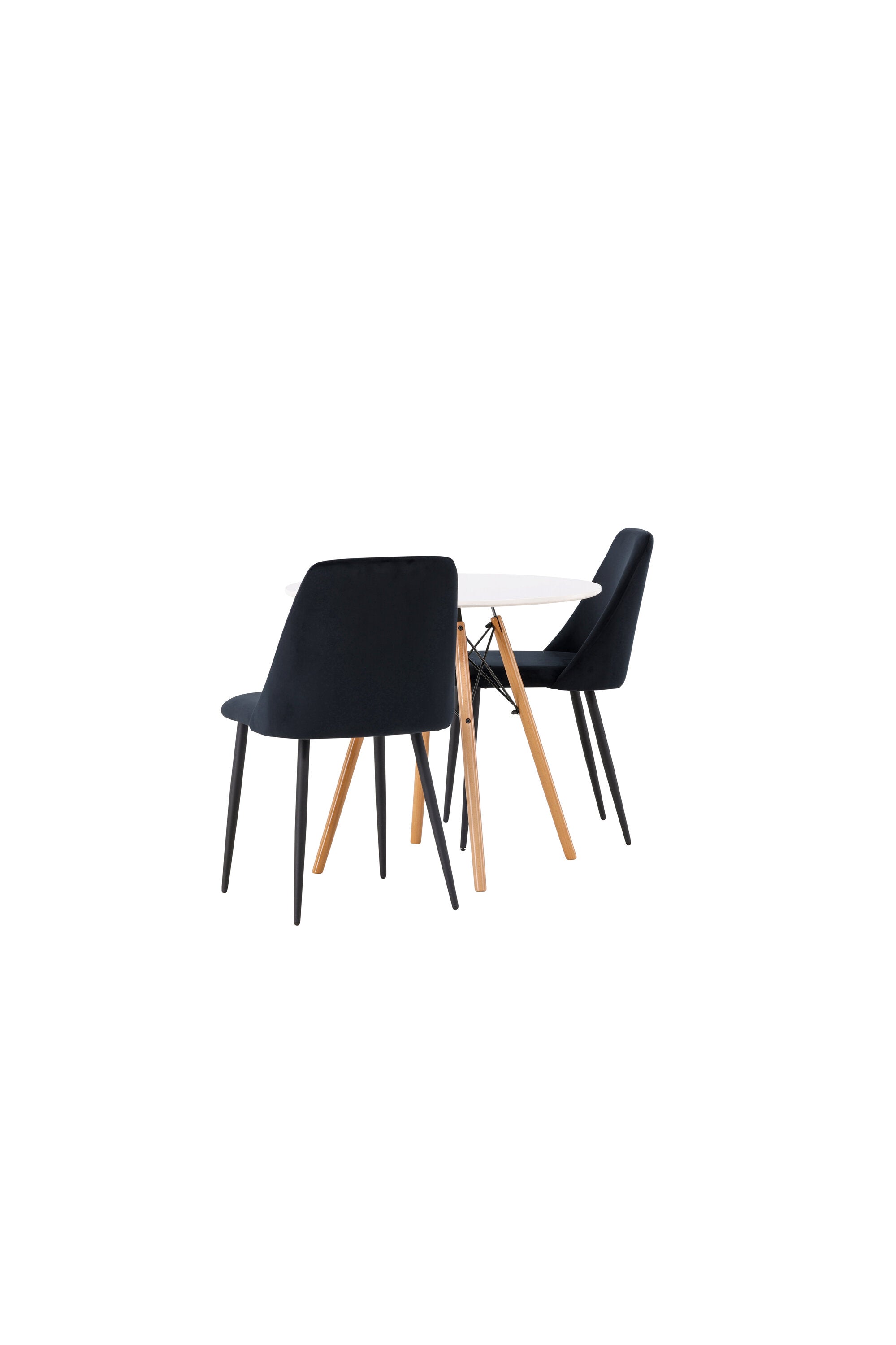 Danburi Esszimmerset + Night ⌀60cm/2St. in Schwarz präsentiert im Onlineshop von KAQTU Design AG. Esszimmerset ist von Venture Home