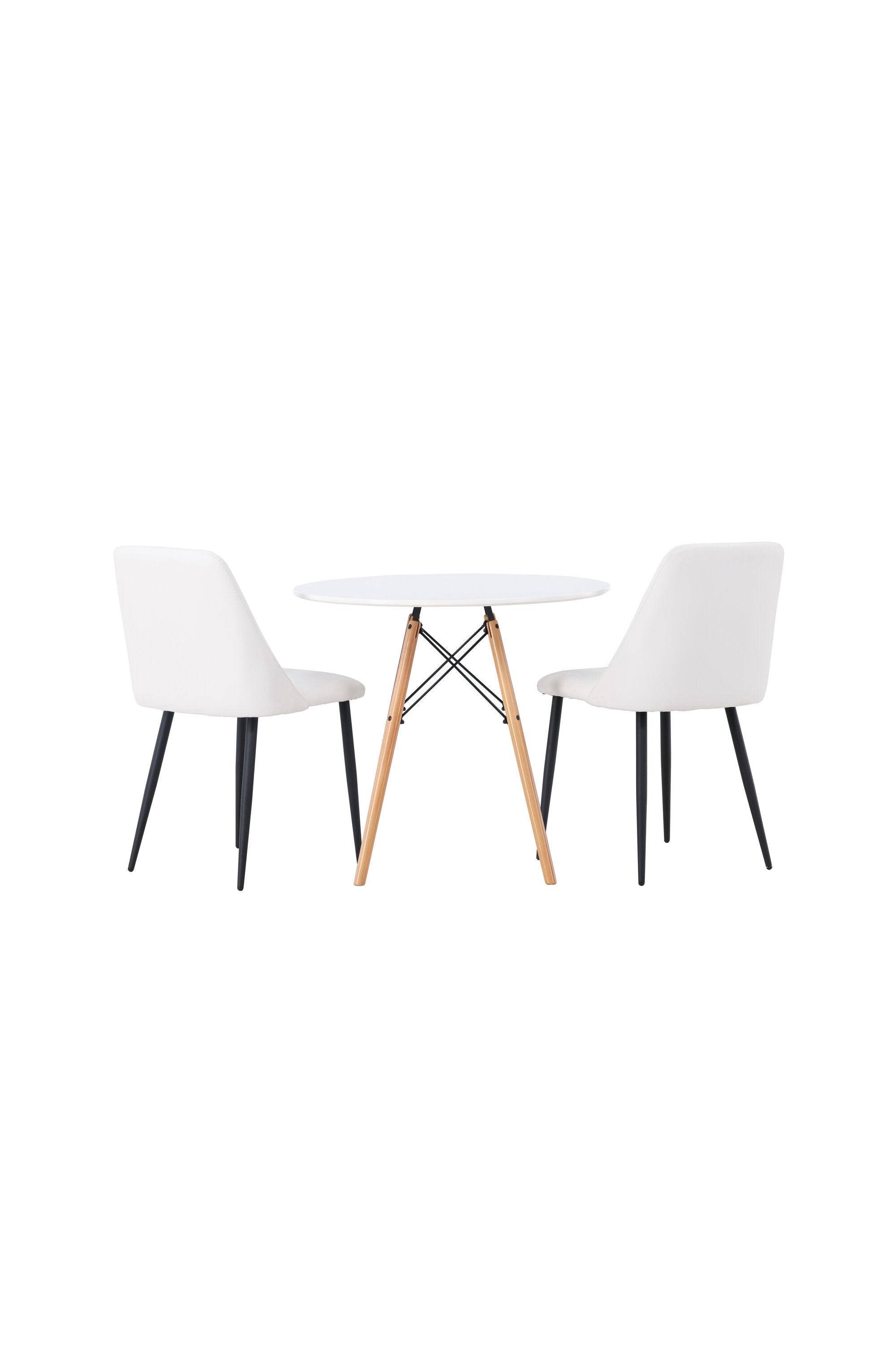 Danburi Esszimmerset + Night ⌀60cm/2St. in Schwarz-Weiss präsentiert im Onlineshop von KAQTU Design AG. Esszimmerset ist von Venture Home