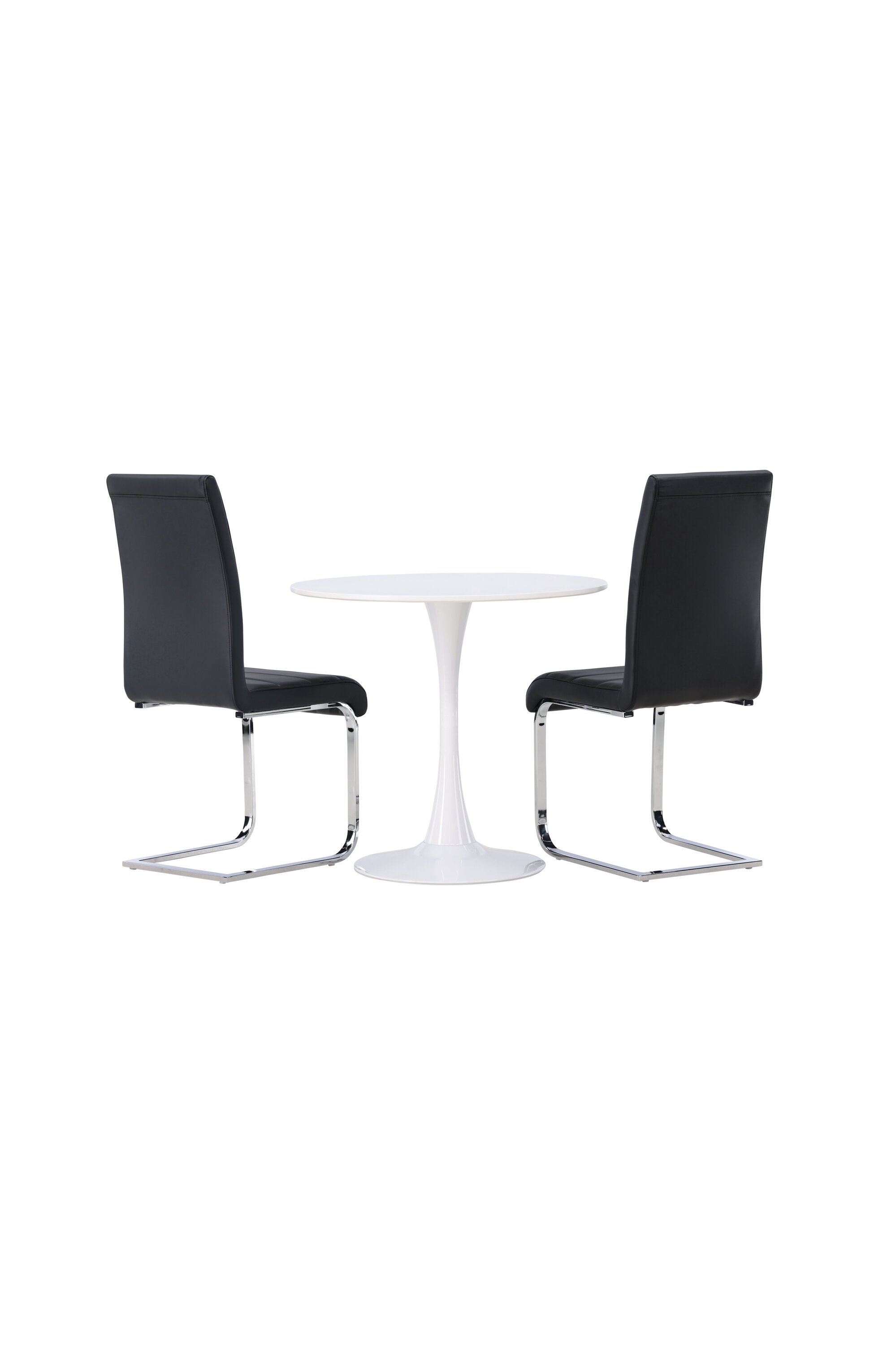 Hamden Esszimmerset + Tempo ⌀80cm/2St. in Schwarzgrau präsentiert im Onlineshop von KAQTU Design AG. Esszimmerset ist von Venture Home