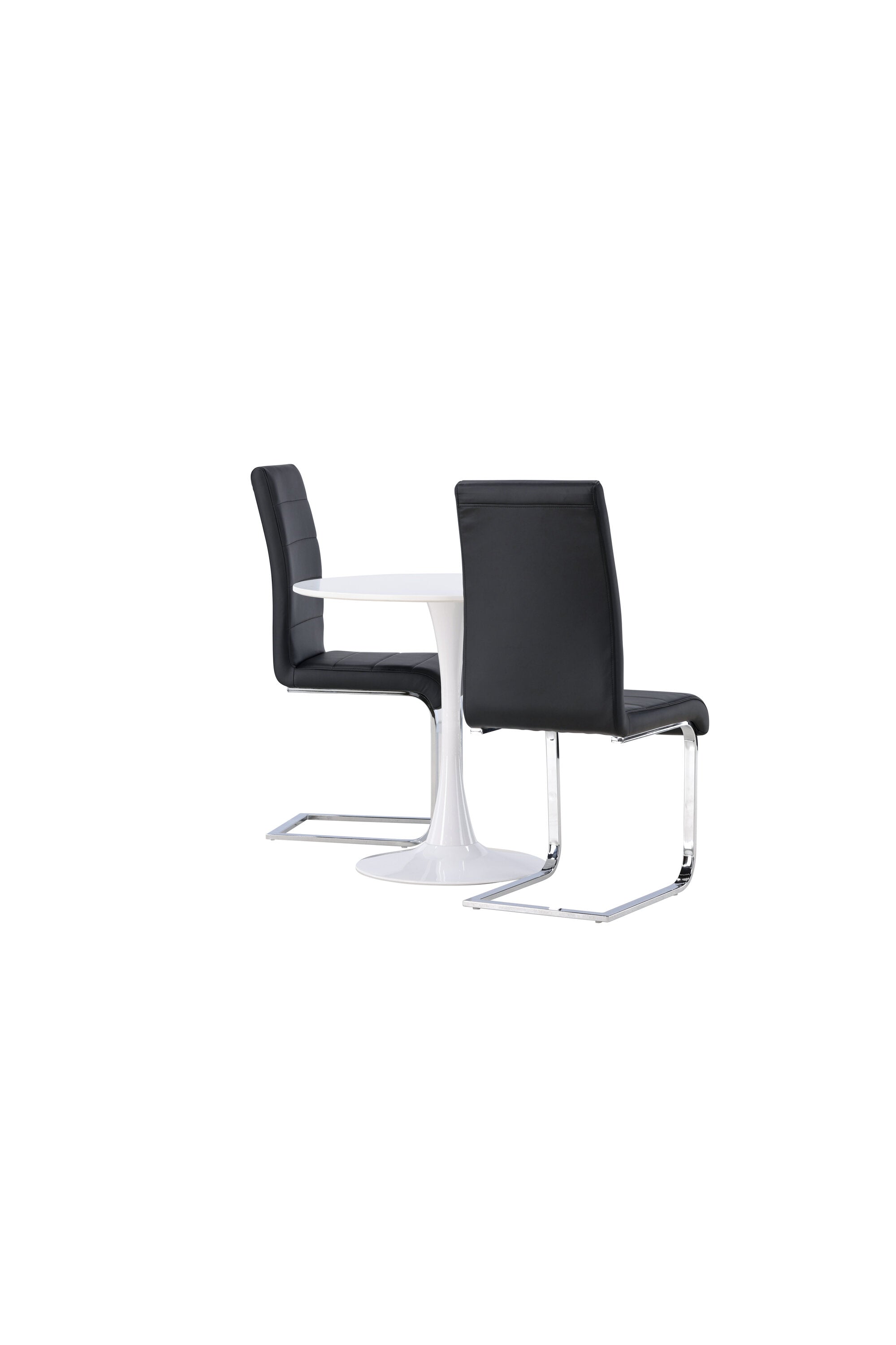 Hamden Esszimmerset + Tempo ⌀80cm/2St. in Schwarzgrau präsentiert im Onlineshop von KAQTU Design AG. Esszimmerset ist von Venture Home