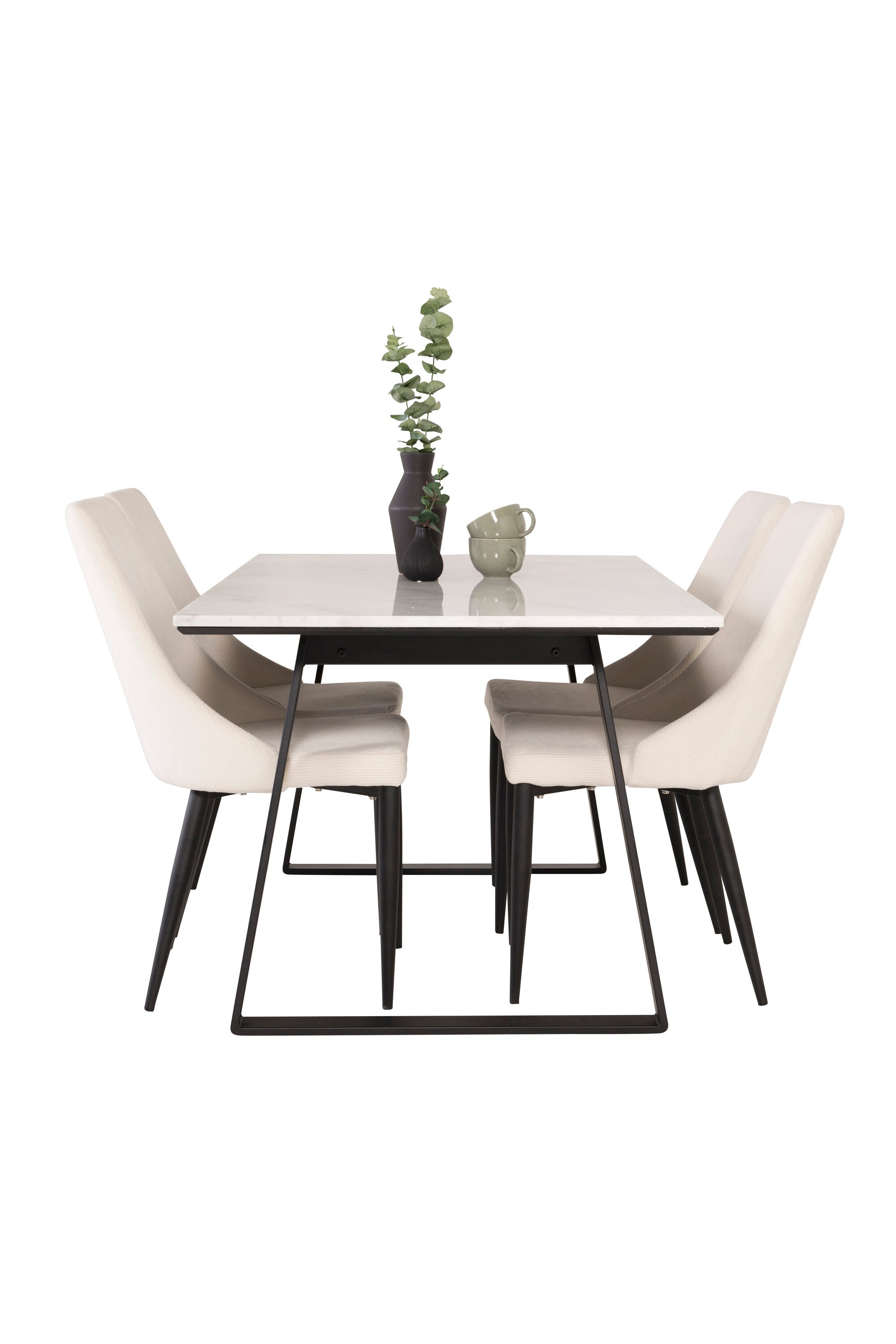 Modernes Esszimmer Set Estelle mit Stuhl Leone von Venture Home.