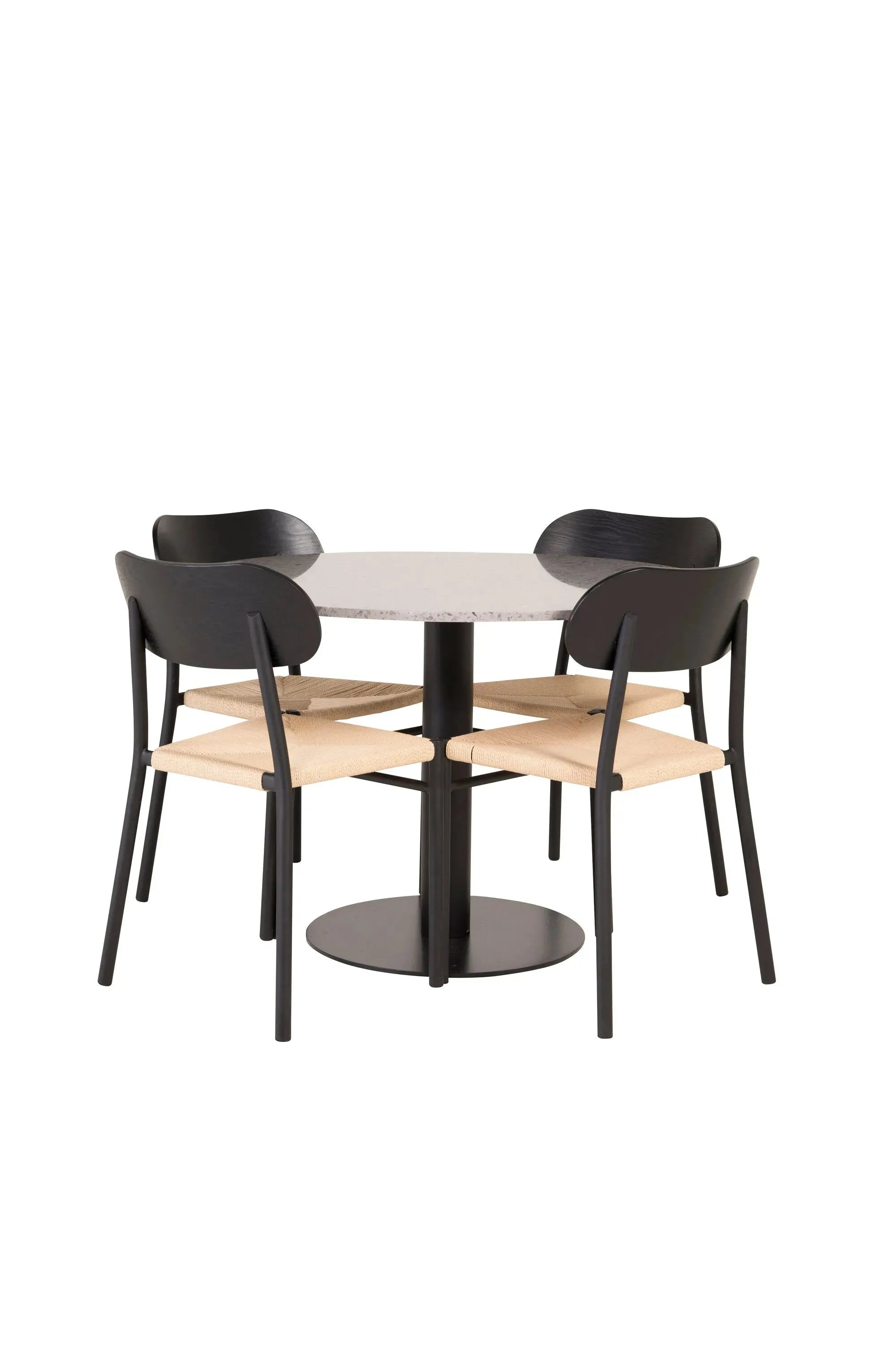 Modernes Esszimmer Set Razzia mit komfortablem Stuhl Polly.