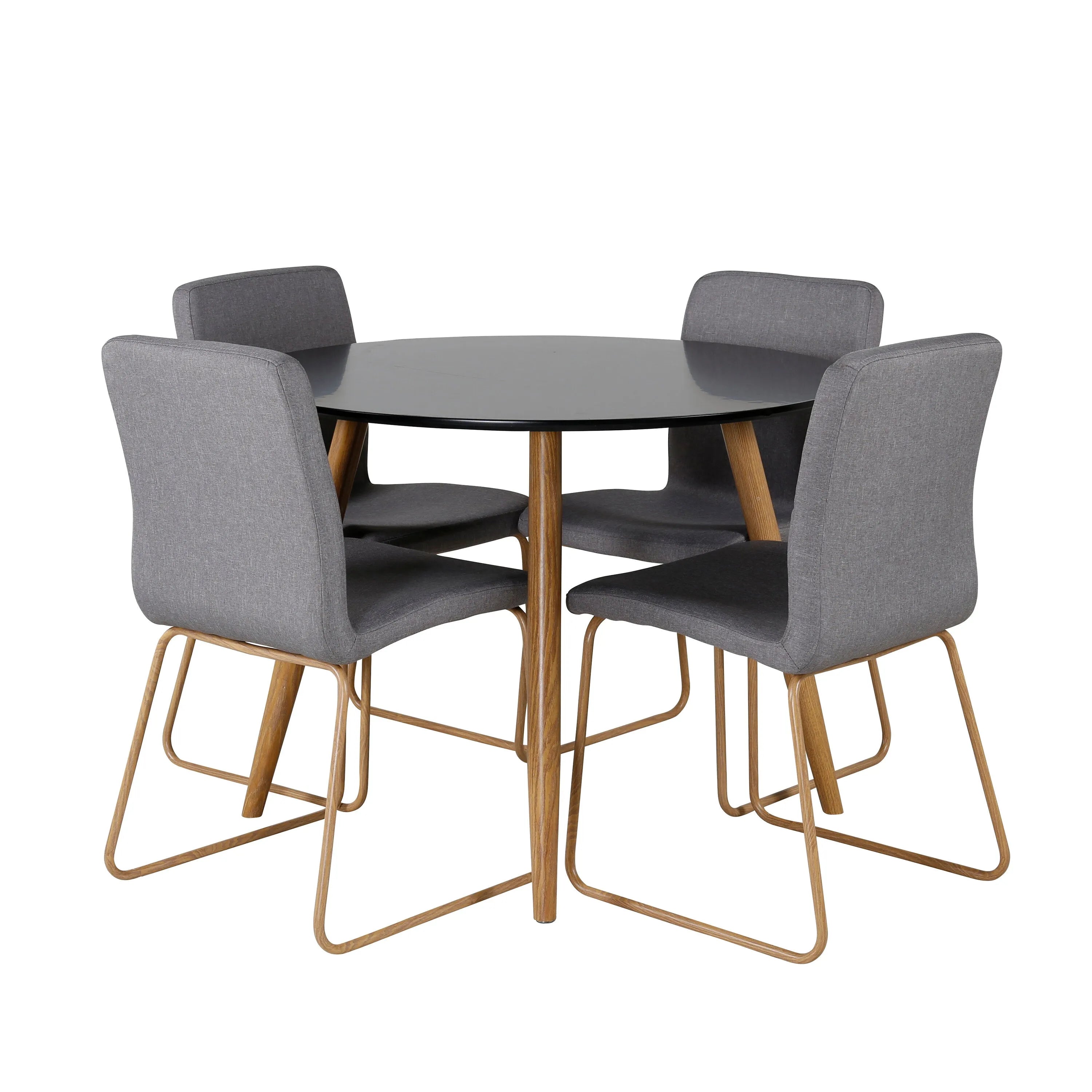 Elegantes Esszimmer Set Plaza mit Stuhl Mace: Modernes Design, hoher Komfort, pflegeleicht, langlebig, ideal für gesellige Anlässe.