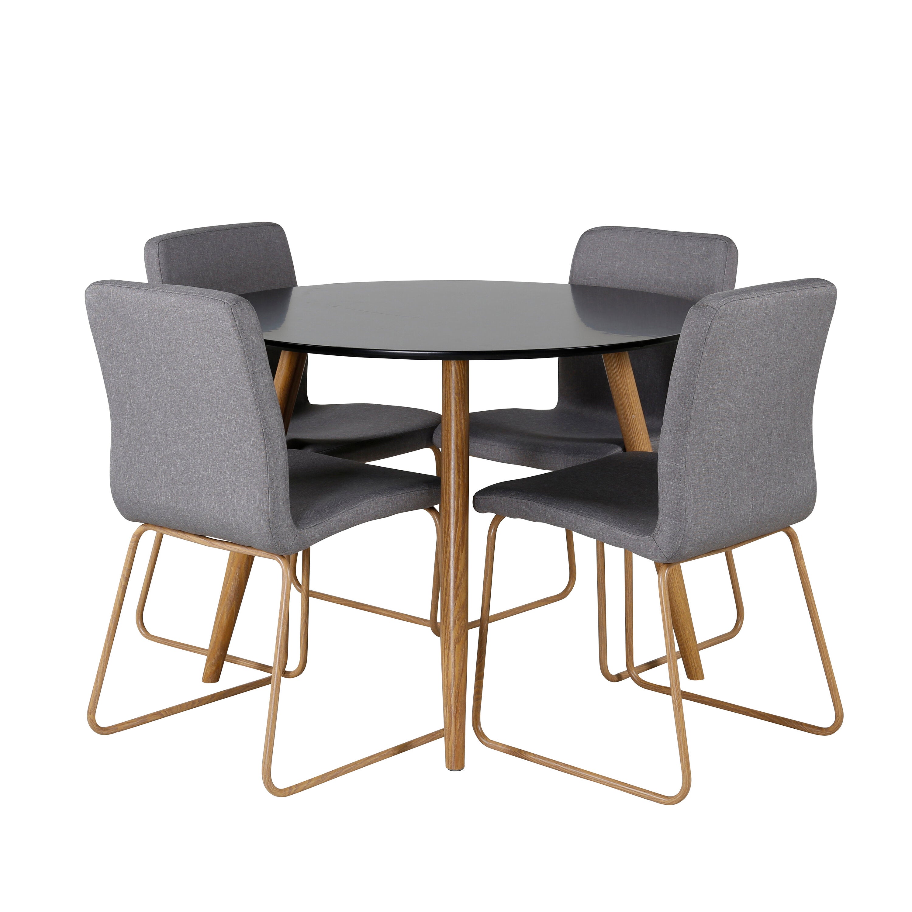 Elegantes Esszimmer Set Plaza mit Stuhl Mace: Modernes Design, hoher Komfort, pflegeleicht, langlebig, ideal für gesellige Anlässe.