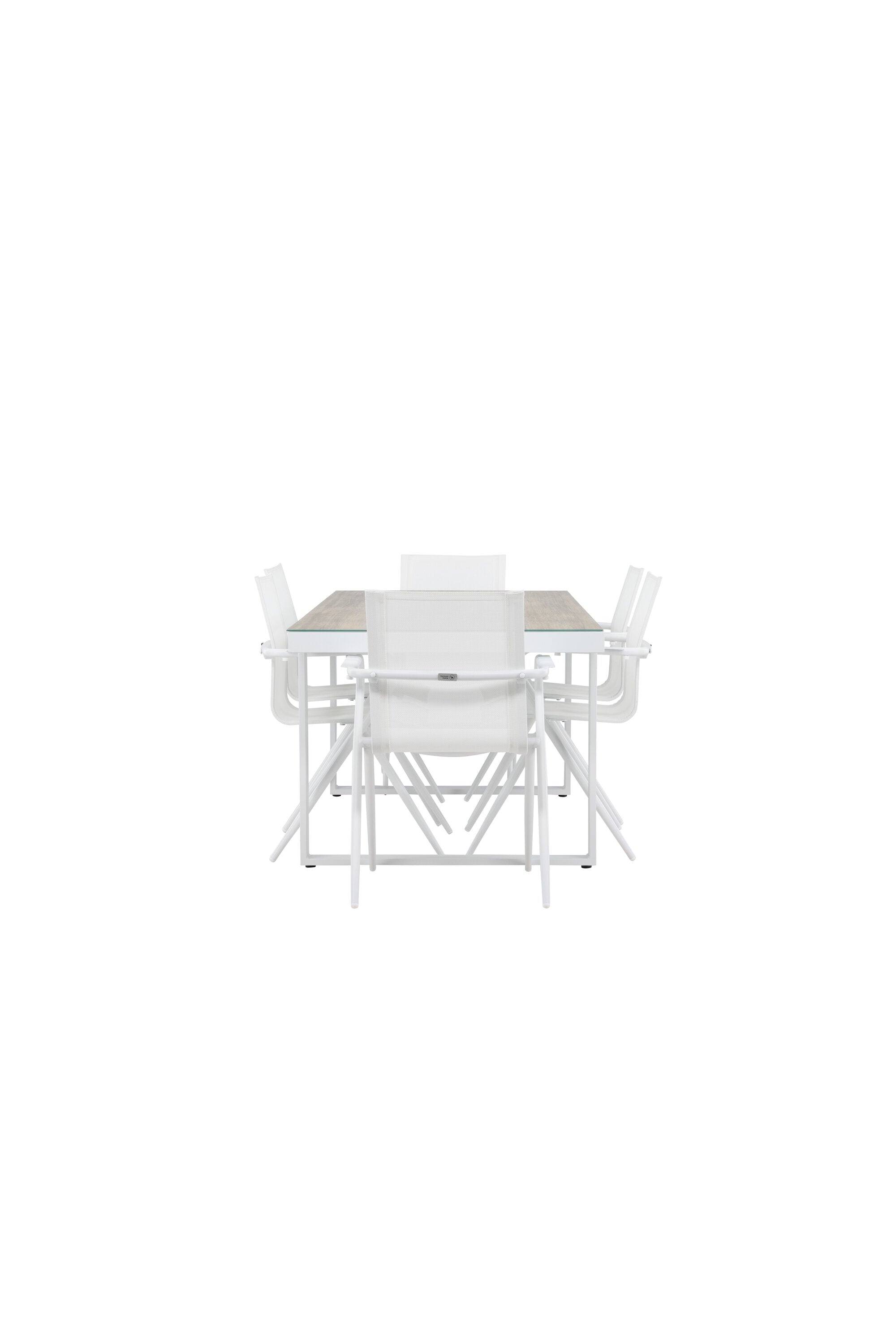 Entdecken Sie das Merlo Gartentisch Set + Alina von Venture Home: modernes Design, hochwertige Materialien und optimalen Komfort für unvergessliche Momente.